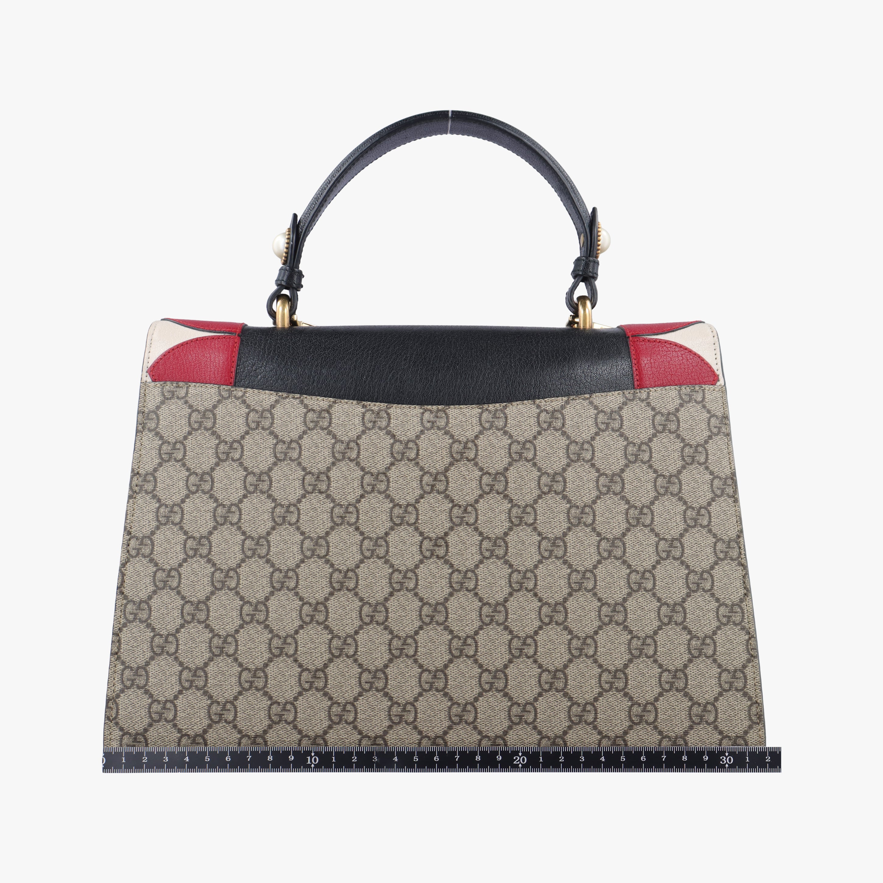 GG Supreme Fox Beige×Multicolour PVC coated canvas x leather 466432 I021570855GG スプリームフォックス ベージュ×マルチカラー PVCコーティングキャンバス×レザー 466432 I021570855