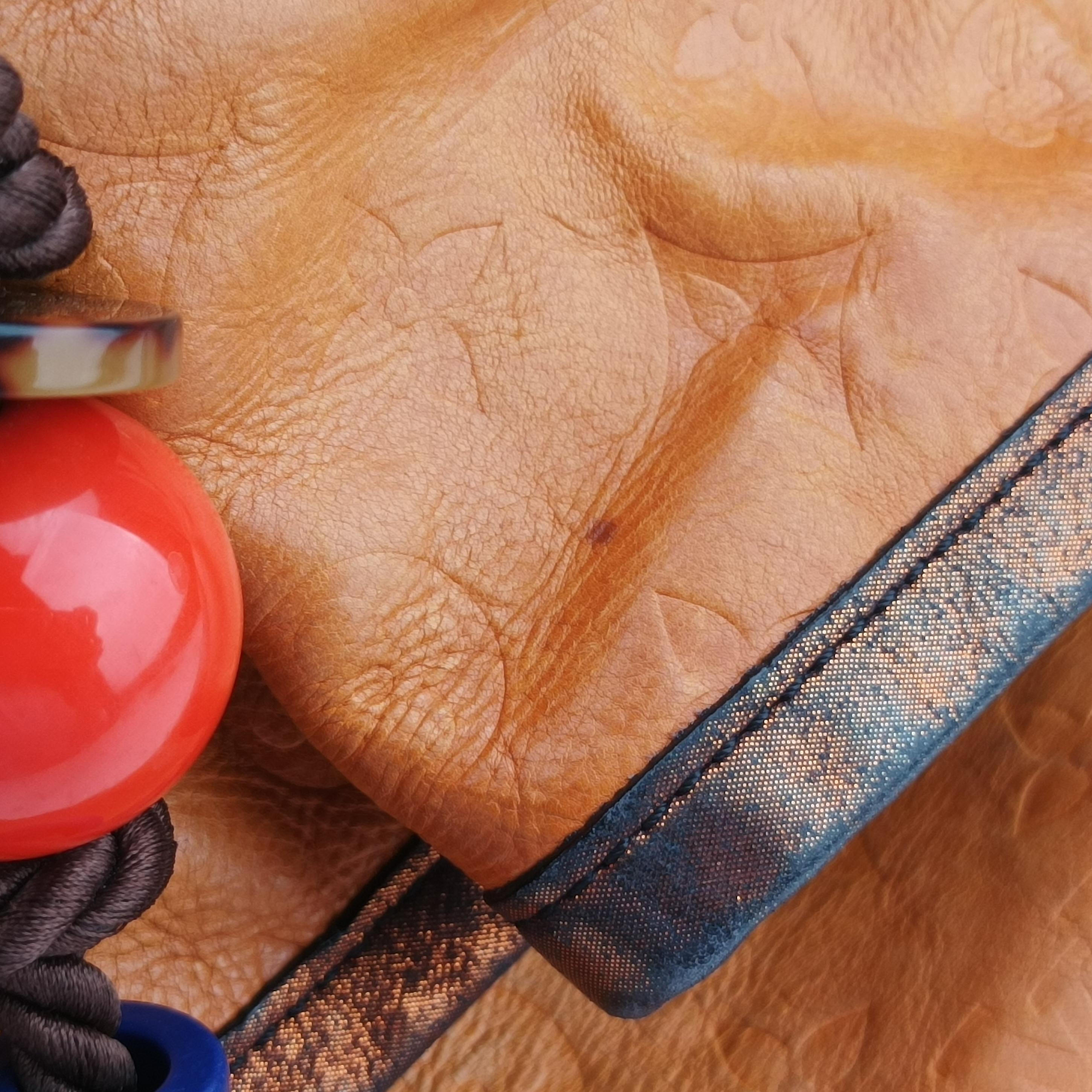 Kalahari PM JAUNE Monogram Exotic Leather x Python M97000 RC0088カラハリPM ジョーヌ モノグラム エキゾチック レザー ×パイソン M97000 RC0088