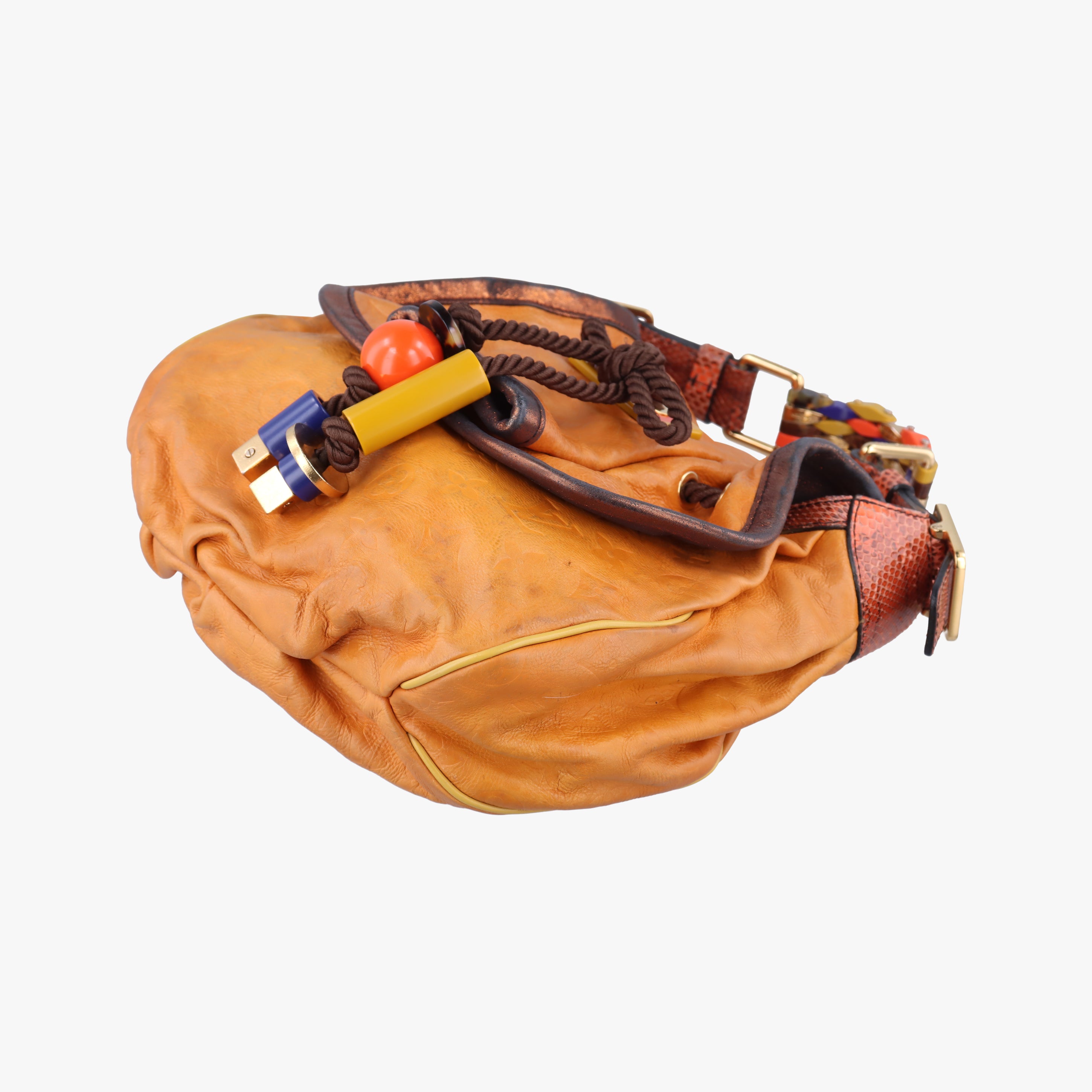 Kalahari PM JAUNE Monogram Exotic Leather x Python M97000 RC0088カラハリPM ジョーヌ モノグラム エキゾチック レザー ×パイソン M97000 RC0088