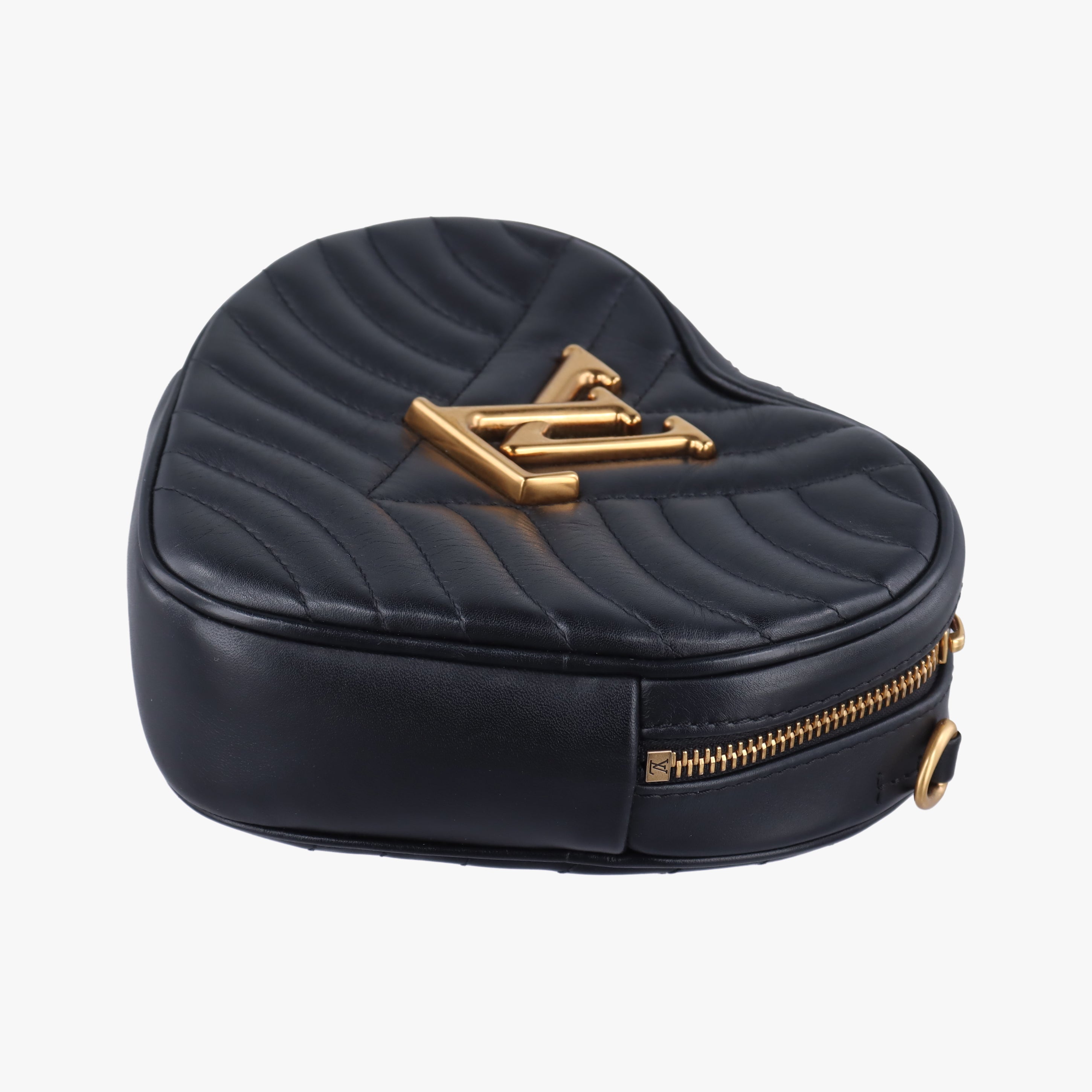 new wave heart Black Leather M52796 NZ4193ニューウェーブ ハート ブラック レザー M52796 NZ4193