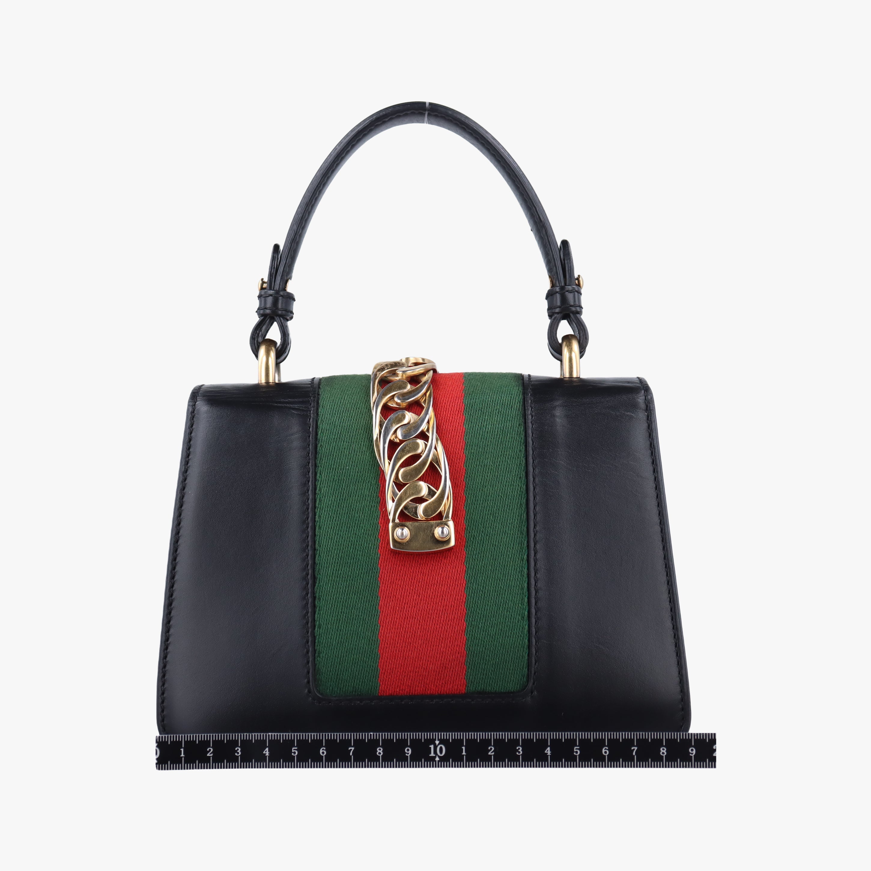 Sylvie Black Leather 470270 G023499935シルヴィ ブラック レザー 470270 G023499935