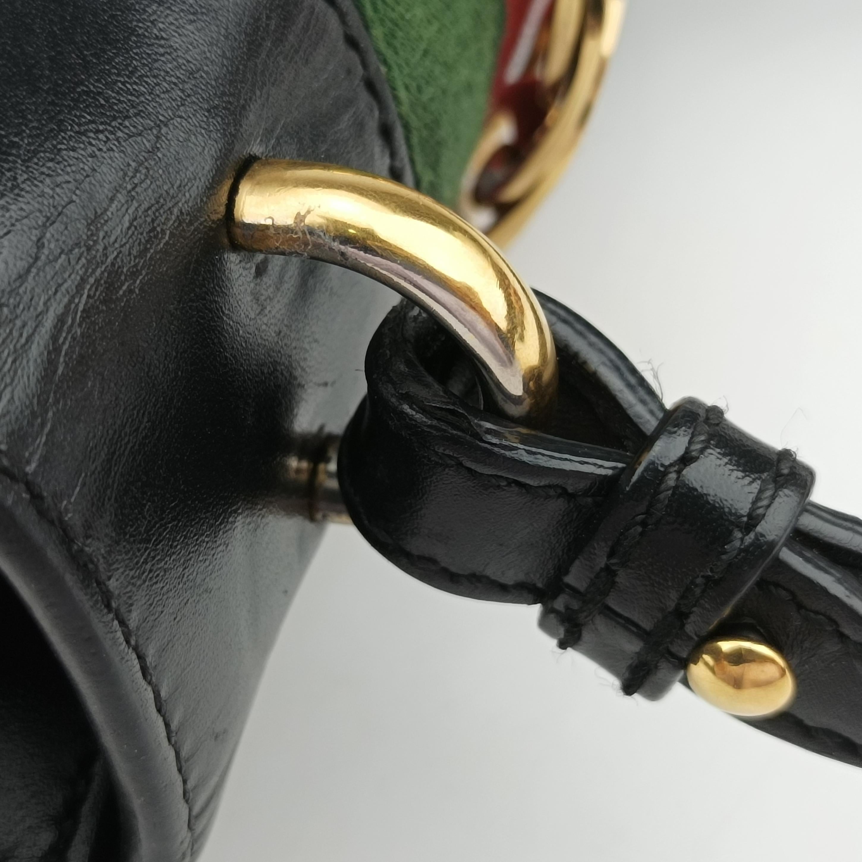 Sylvie Black Leather 470270 G023499935シルヴィ ブラック レザー 470270 G023499935