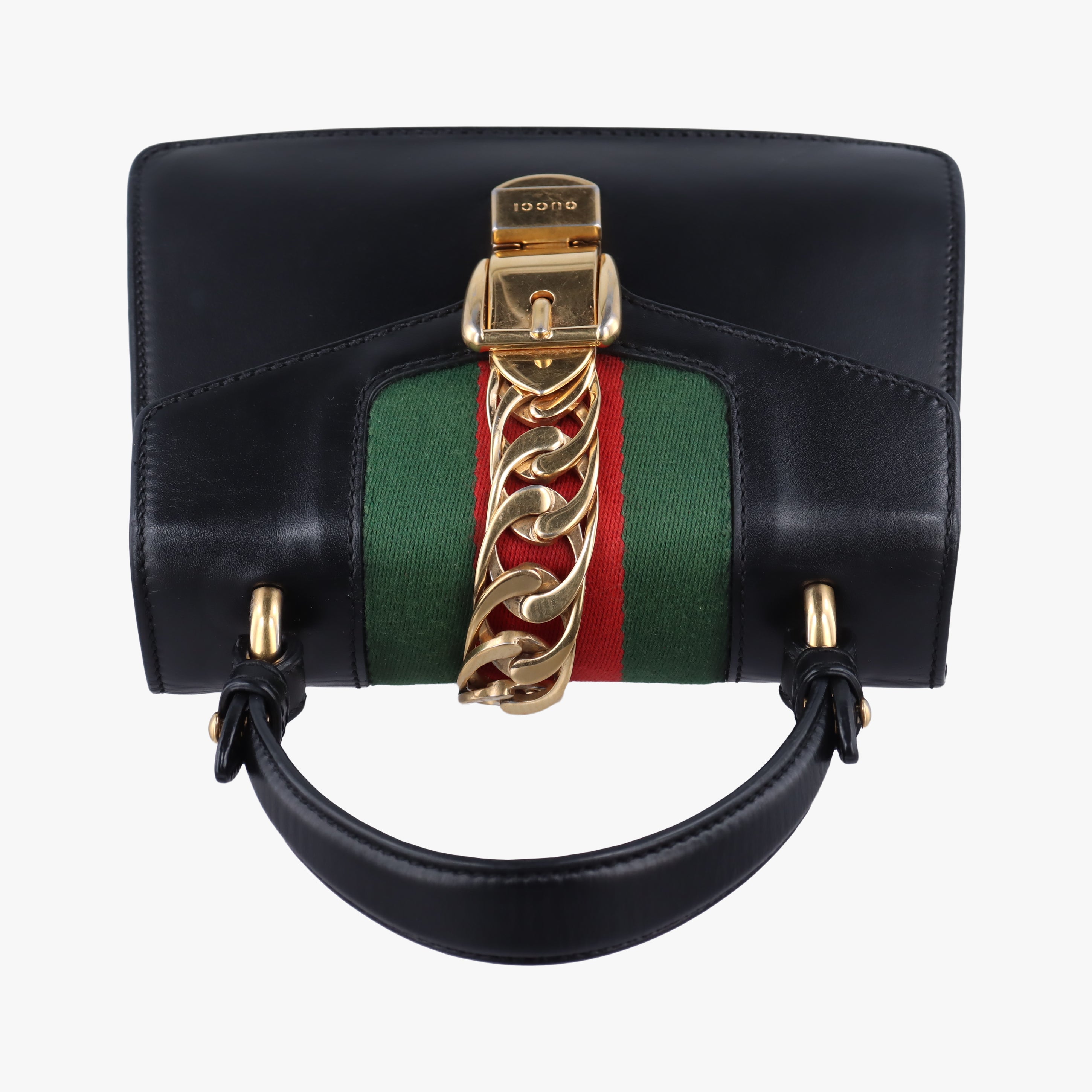 Sylvie Black Leather 470270 G023499935シルヴィ ブラック レザー 470270 G023499935