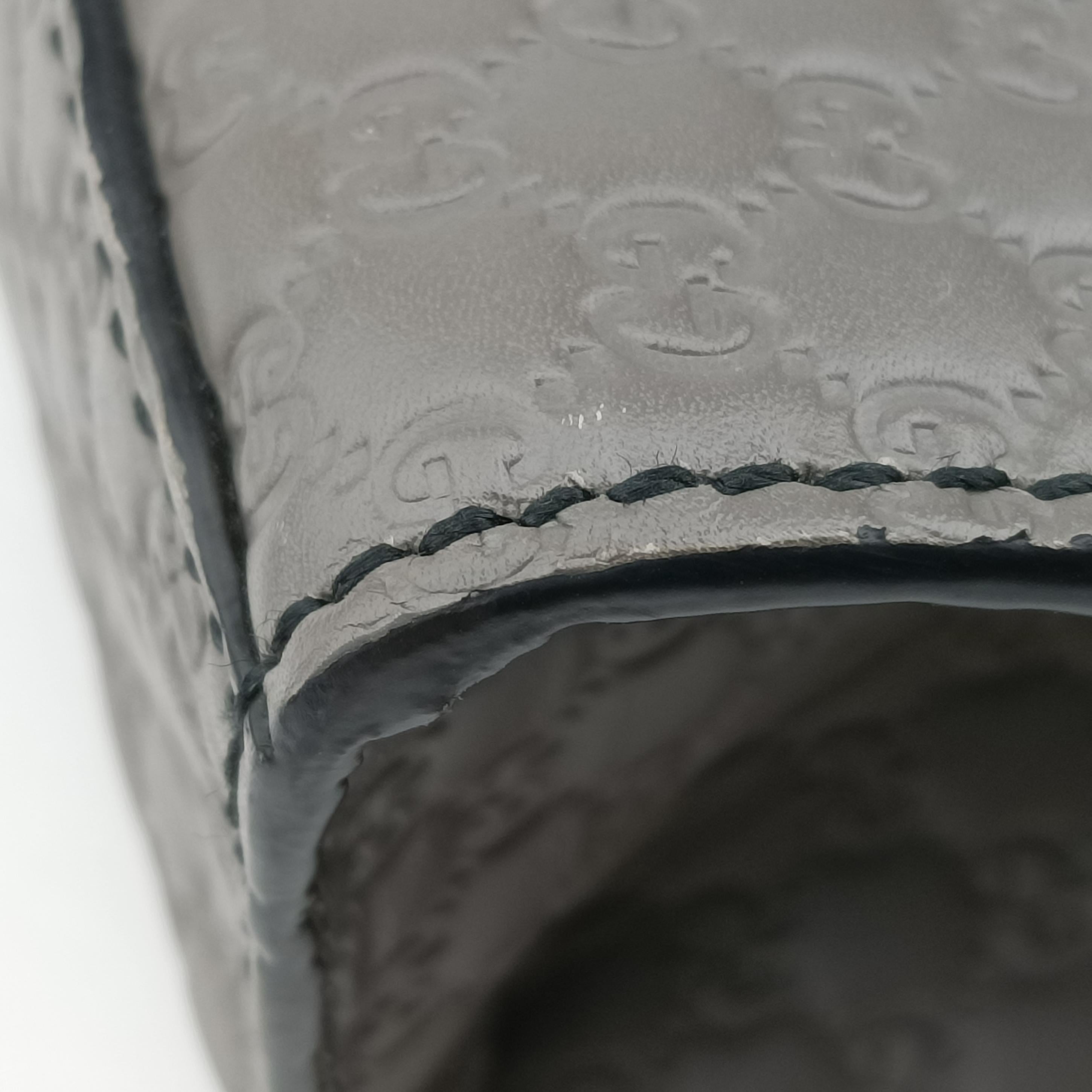 Emily Grey Leather 449635 H025836996エミリー グレー レザー 449635 H025836996