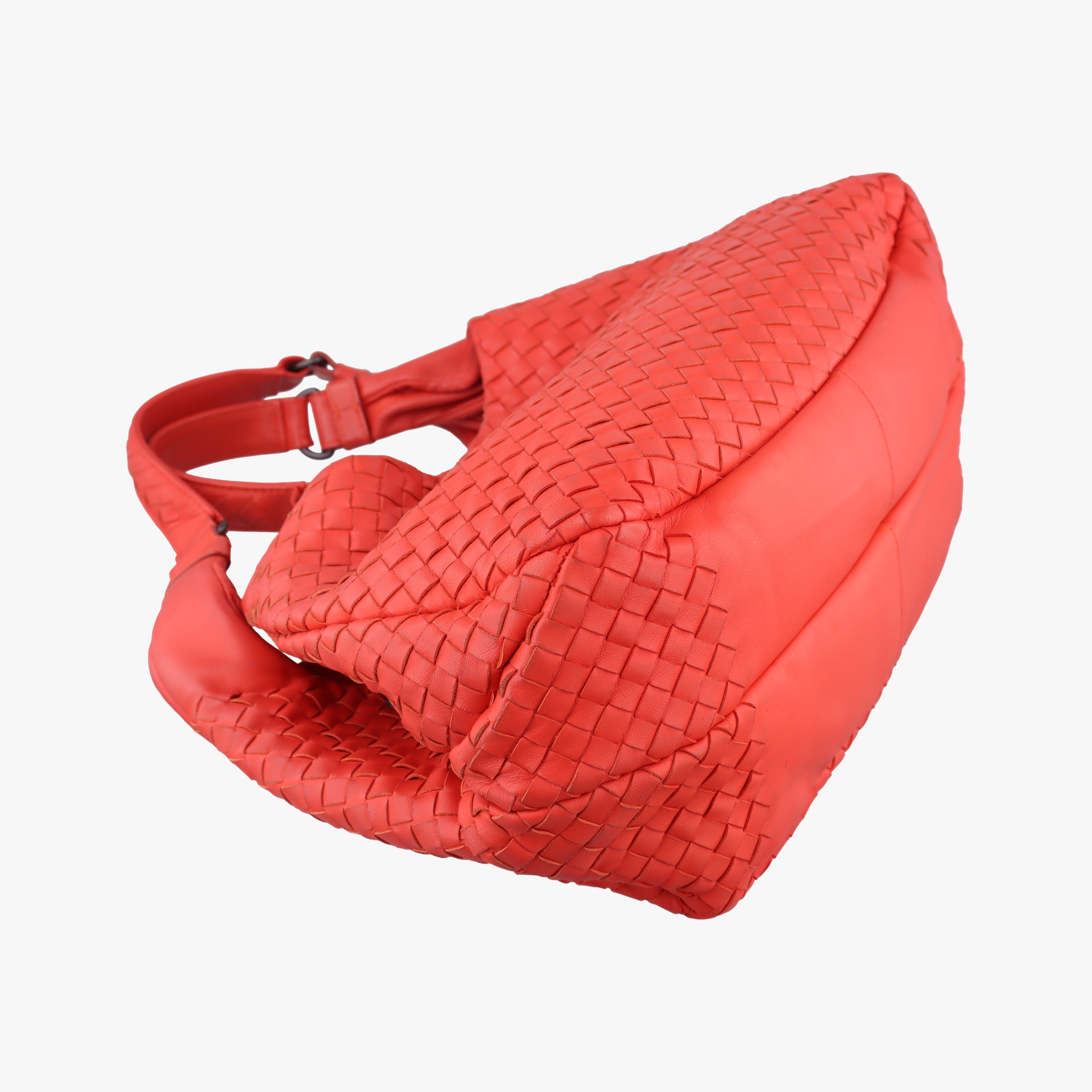 CAMPANA Intrecciato Orange lambskin 125787 V0016 6576 EPEV 2011 508 Cカンパーナ イントレチャート オレンジ ラムスキン 125787 V0016 6576 EPEV 2011 508 C