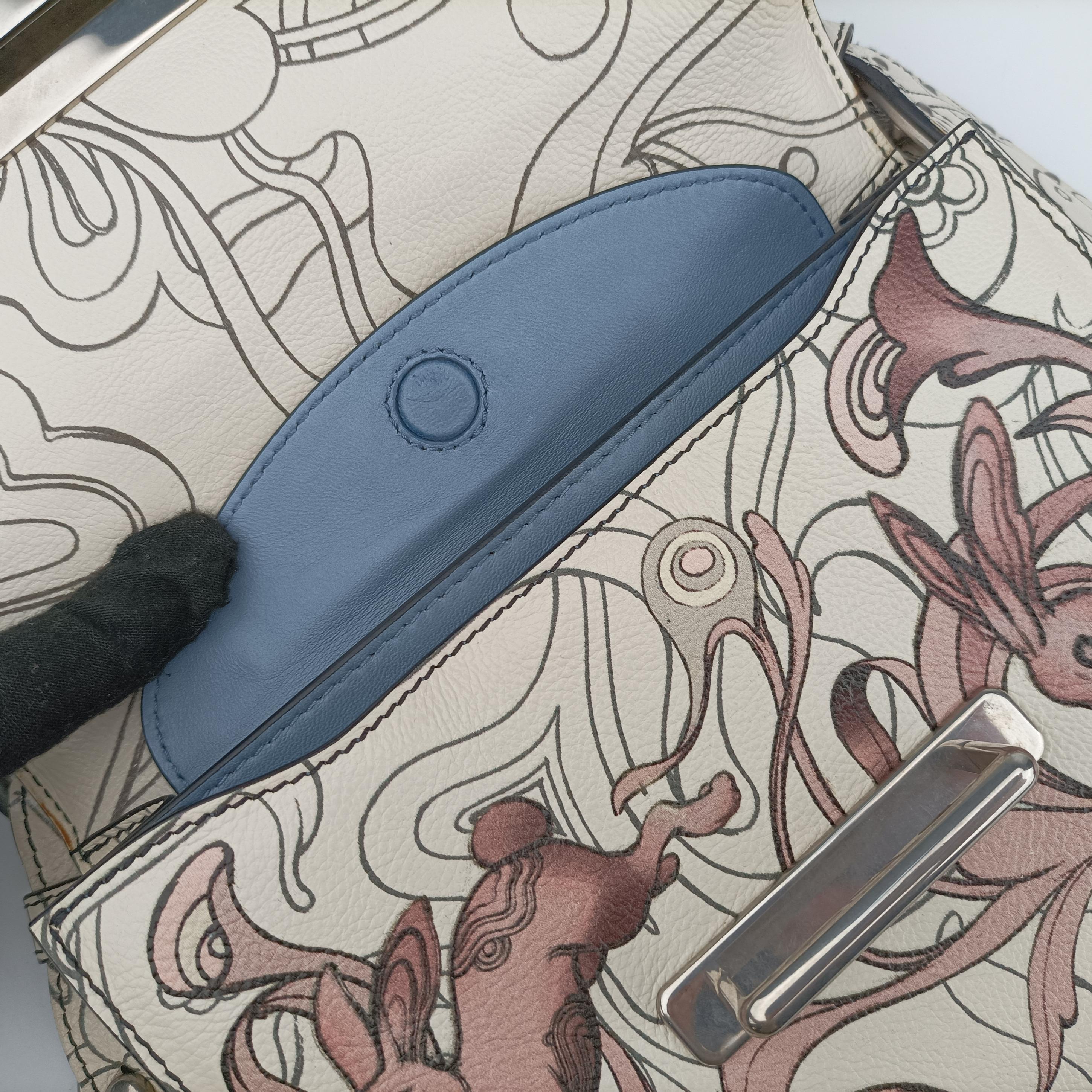 Rabbit print Multicolour Leather 25ラビットプリント マルチカラー レザー 25