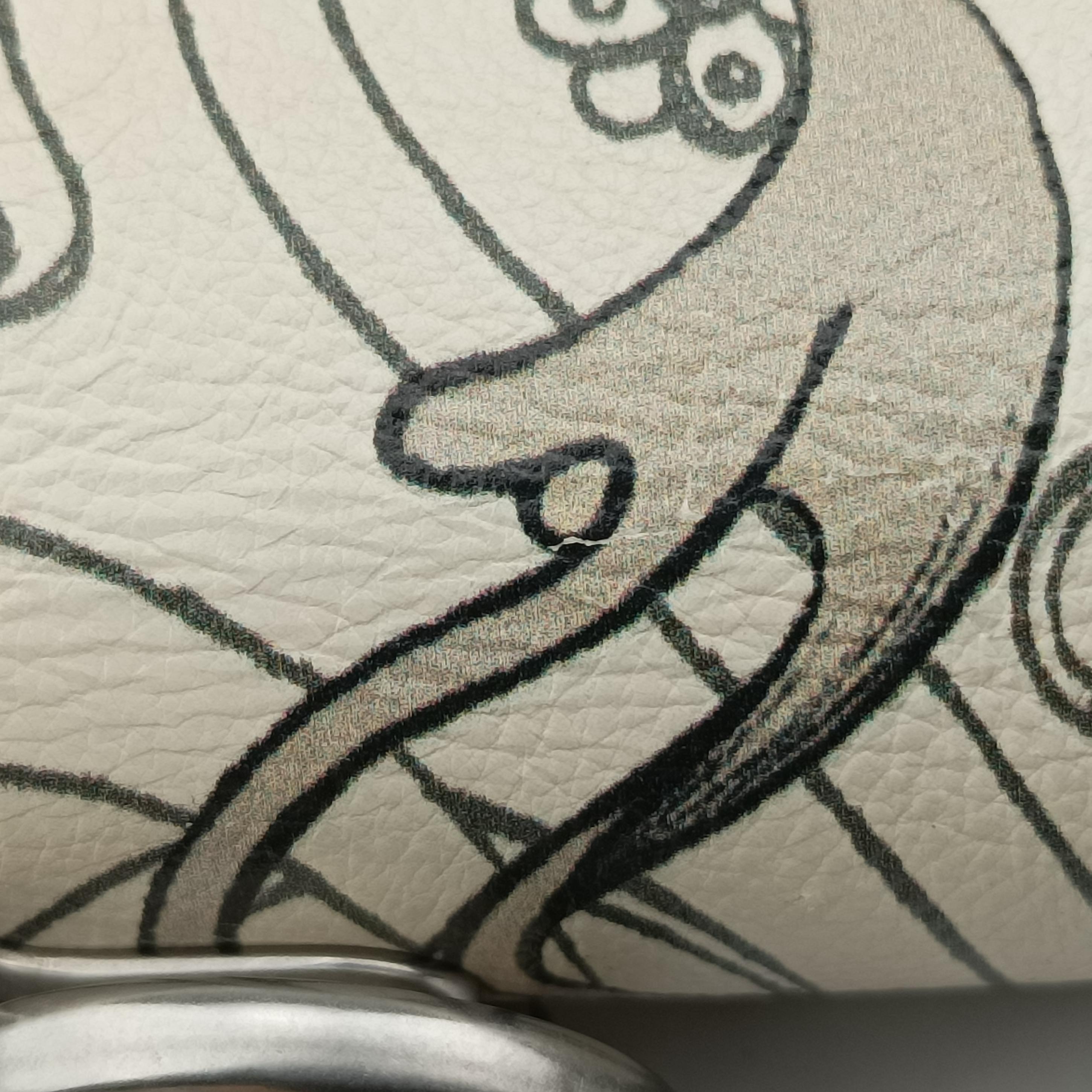 Rabbit print Multicolour Leather 25ラビットプリント マルチカラー レザー 25