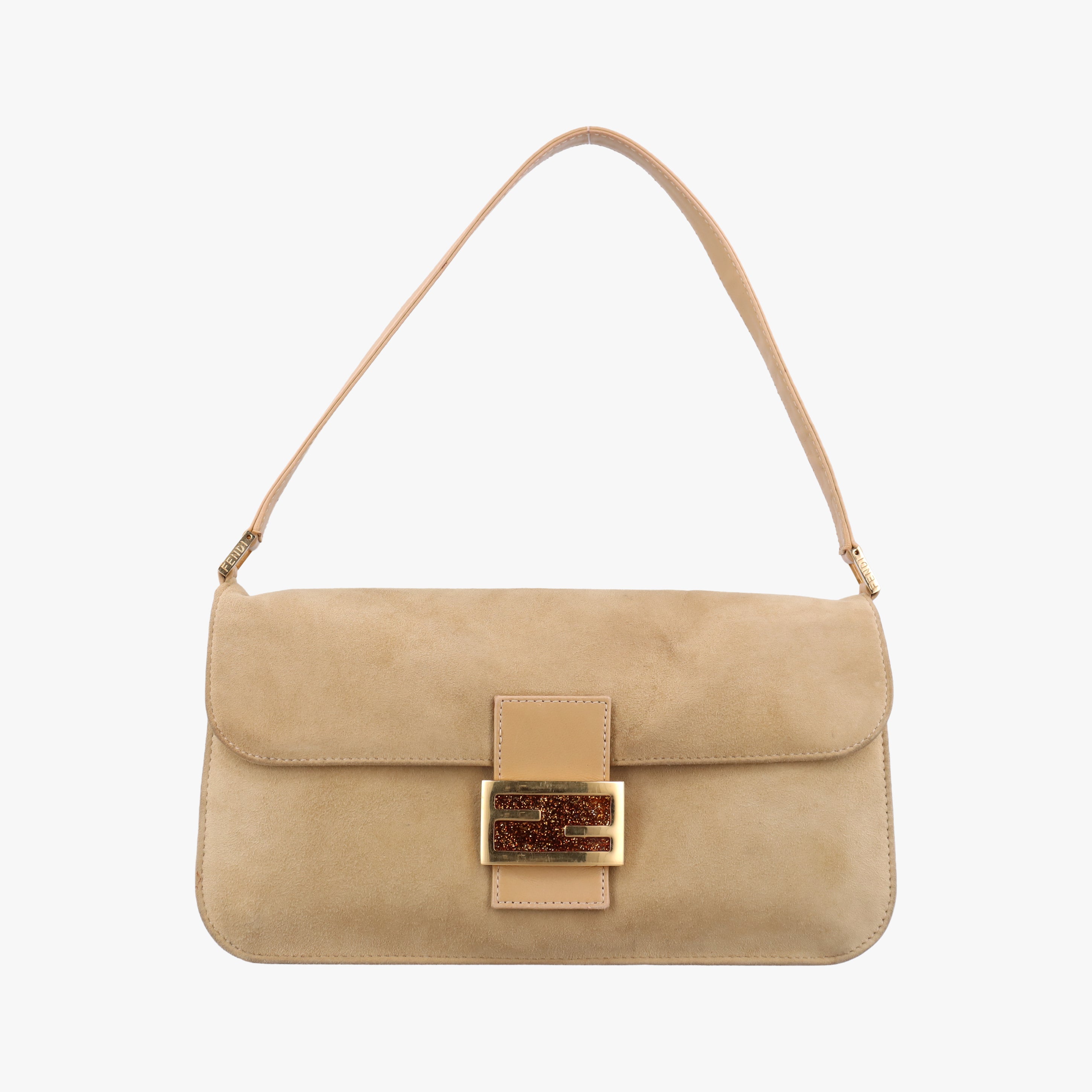Baguette beige suede 001632 001632.001マンマバケット ベージュ スエード 001632 001632.001