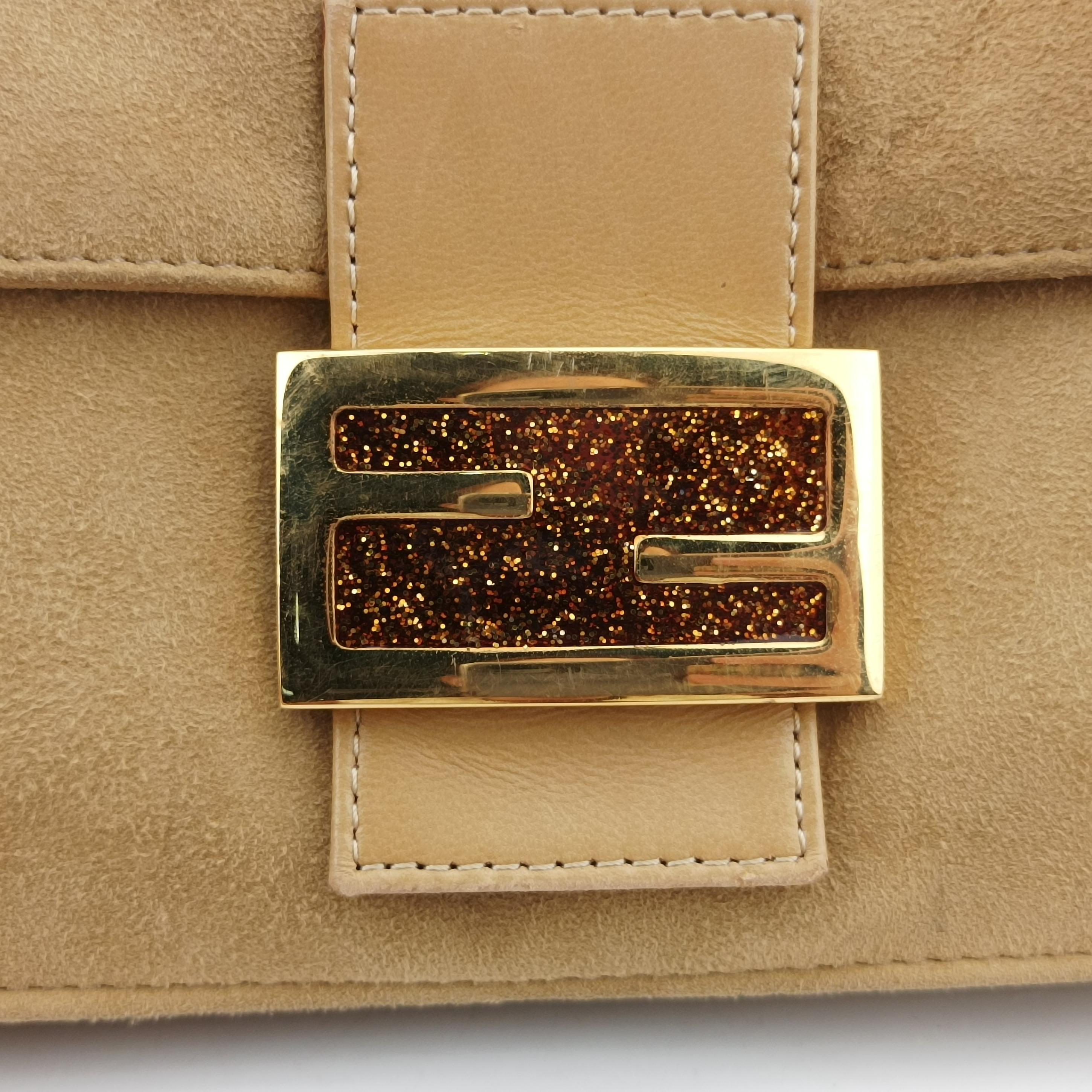 Baguette beige suede 001632 001632.001マンマバケット ベージュ スエード 001632 001632.001