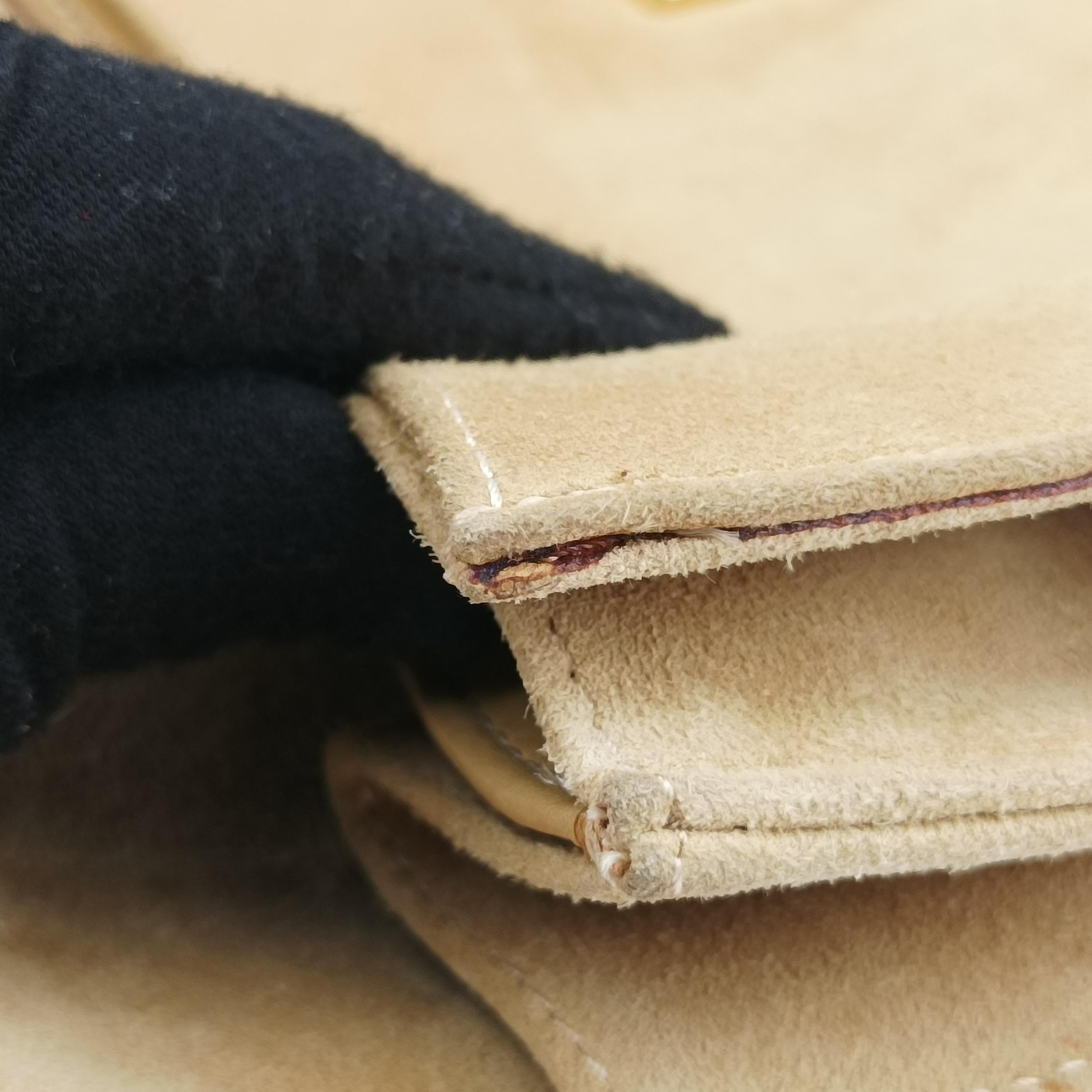 Baguette beige suede 001632 001632.001マンマバケット ベージュ スエード 001632 001632.001