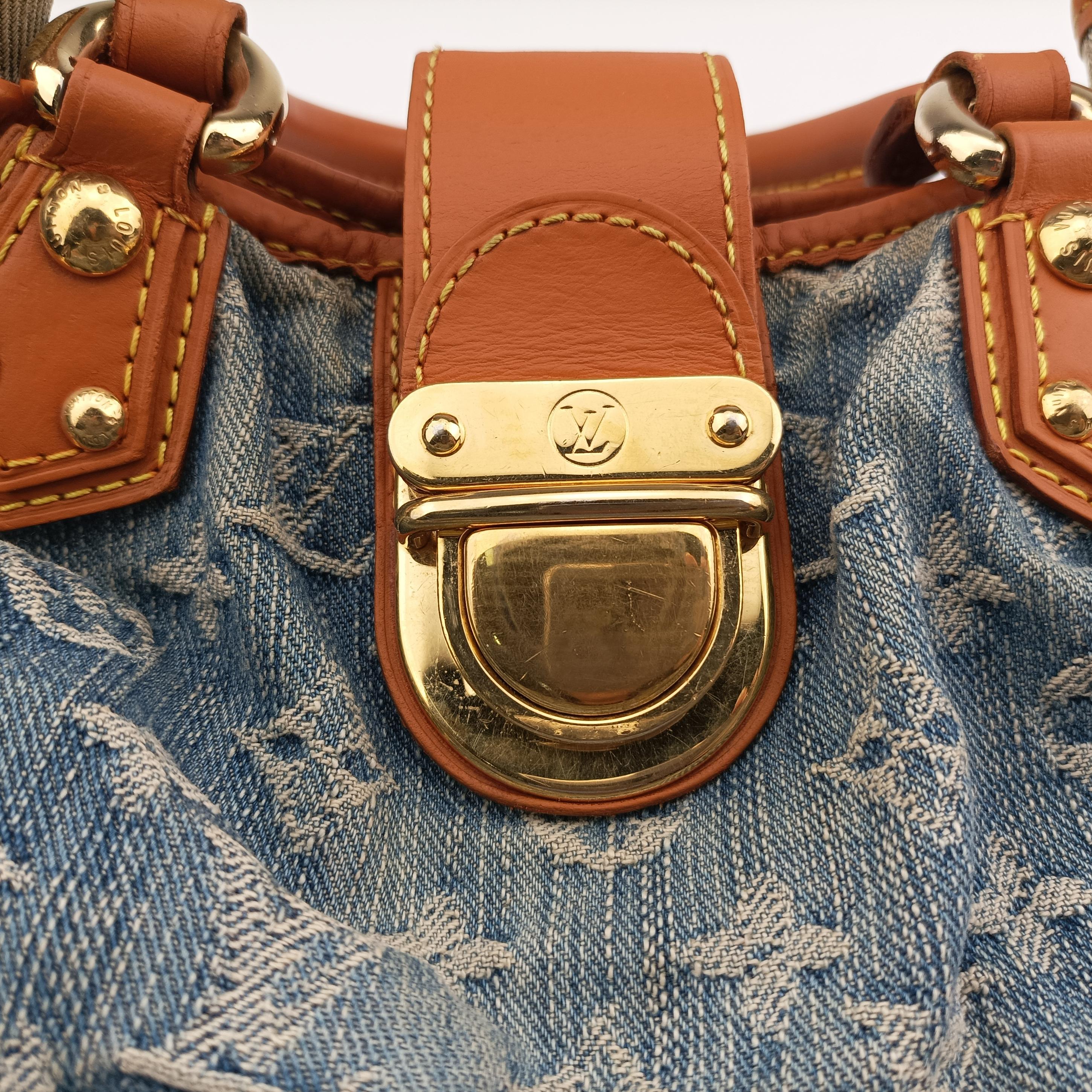 PrettyPretty Blue Monogram Denim M95020 VI0046プリーティ ブルー モノグラム デニム M95020 VI0046