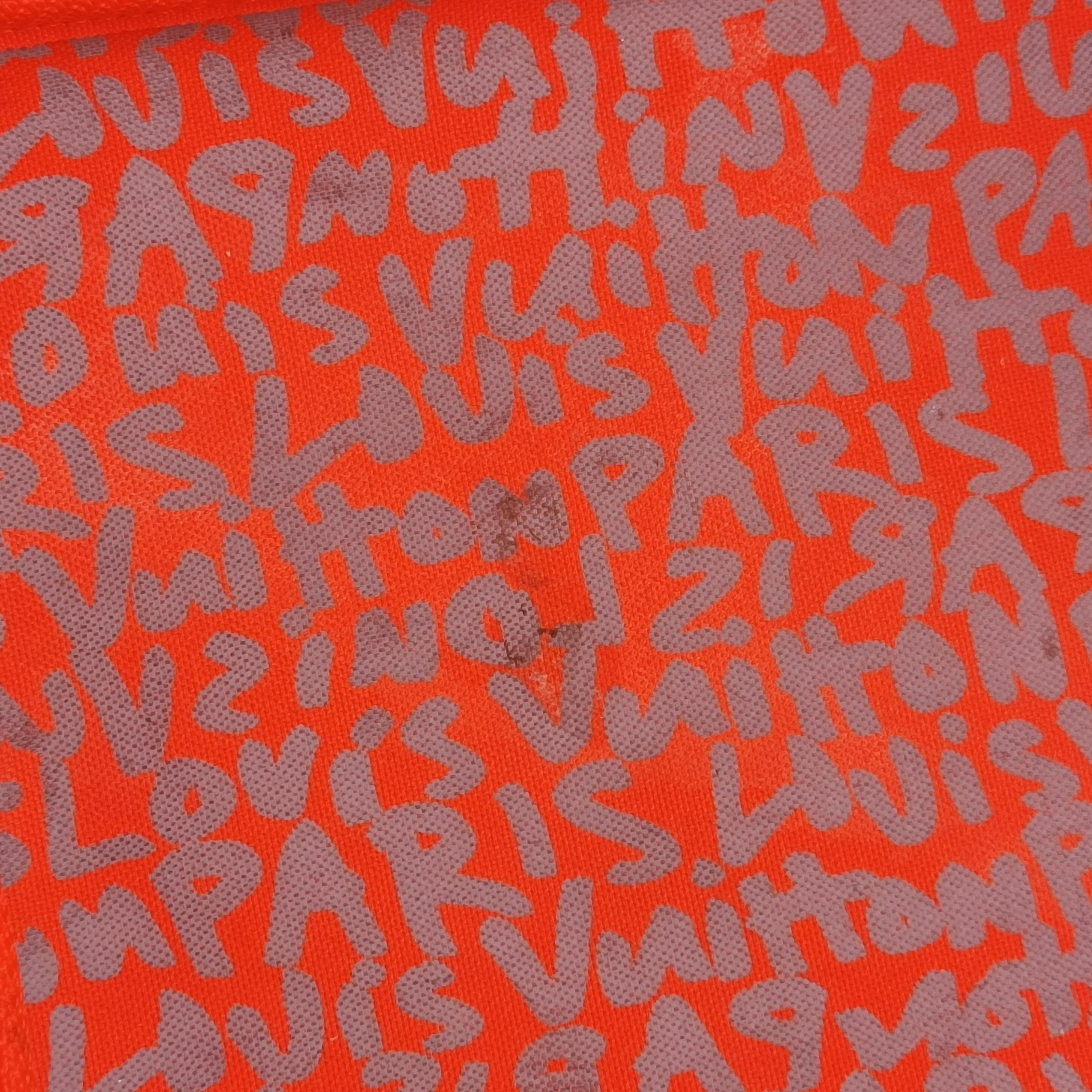 Neverfull GM Orange x Brown Coated Canvas M93702 FL1049ネヴァーフルGM オレンジ×ブラウン コーティングキャンバス M93702 FL1049