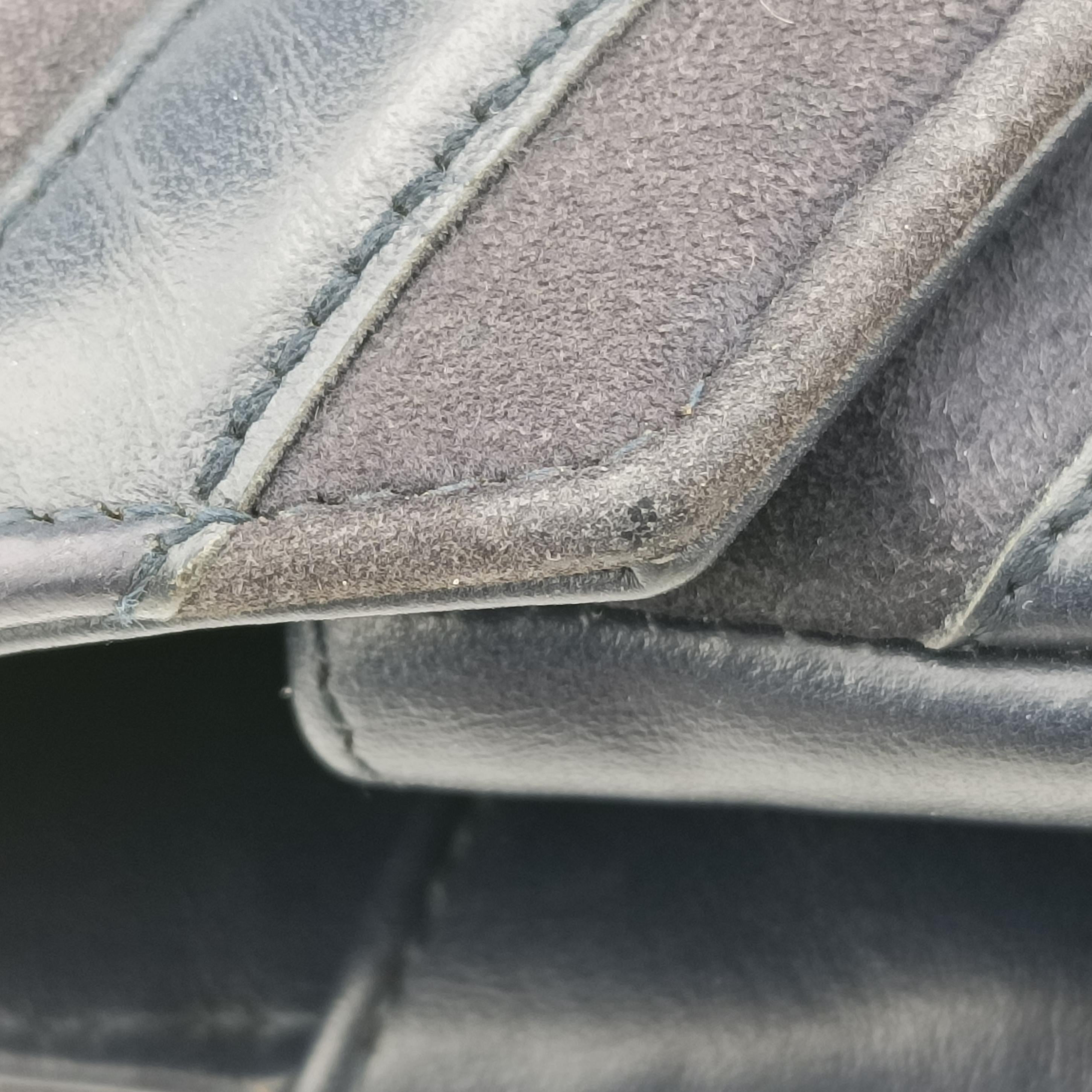 COLLEGE Black Leather x Suede 428056 GUE428056.0417カレッジ ブラック レザーx スエード 428056 GUE428056.0417