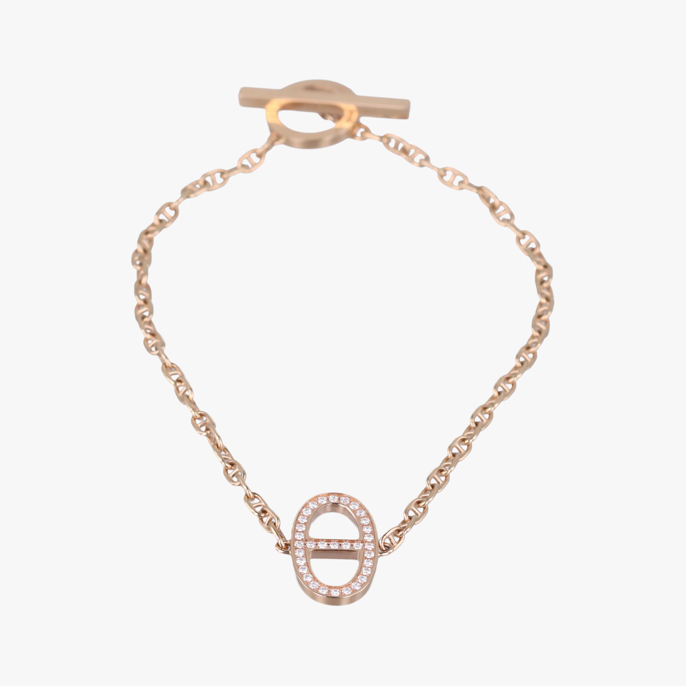 Chaine d'Ancre Contour Rose golden AU750 23AE129205シェーヌ ダンクル コントゥール ローズゴールド AU750 23AE129205