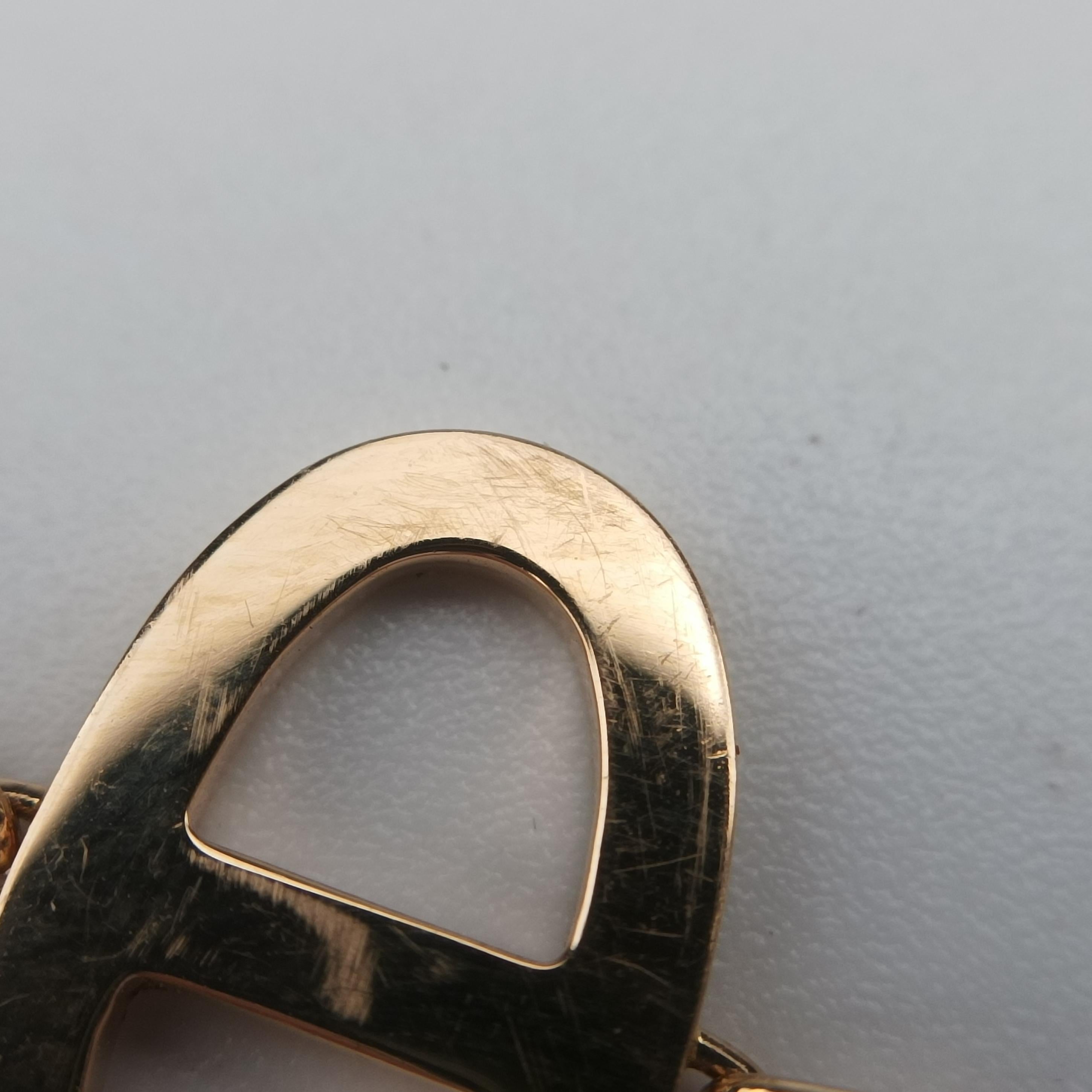 Chaine d'Ancre Contour Rose golden AU750 23AE129205シェーヌ ダンクル コントゥール ローズゴールド AU750 23AE129205