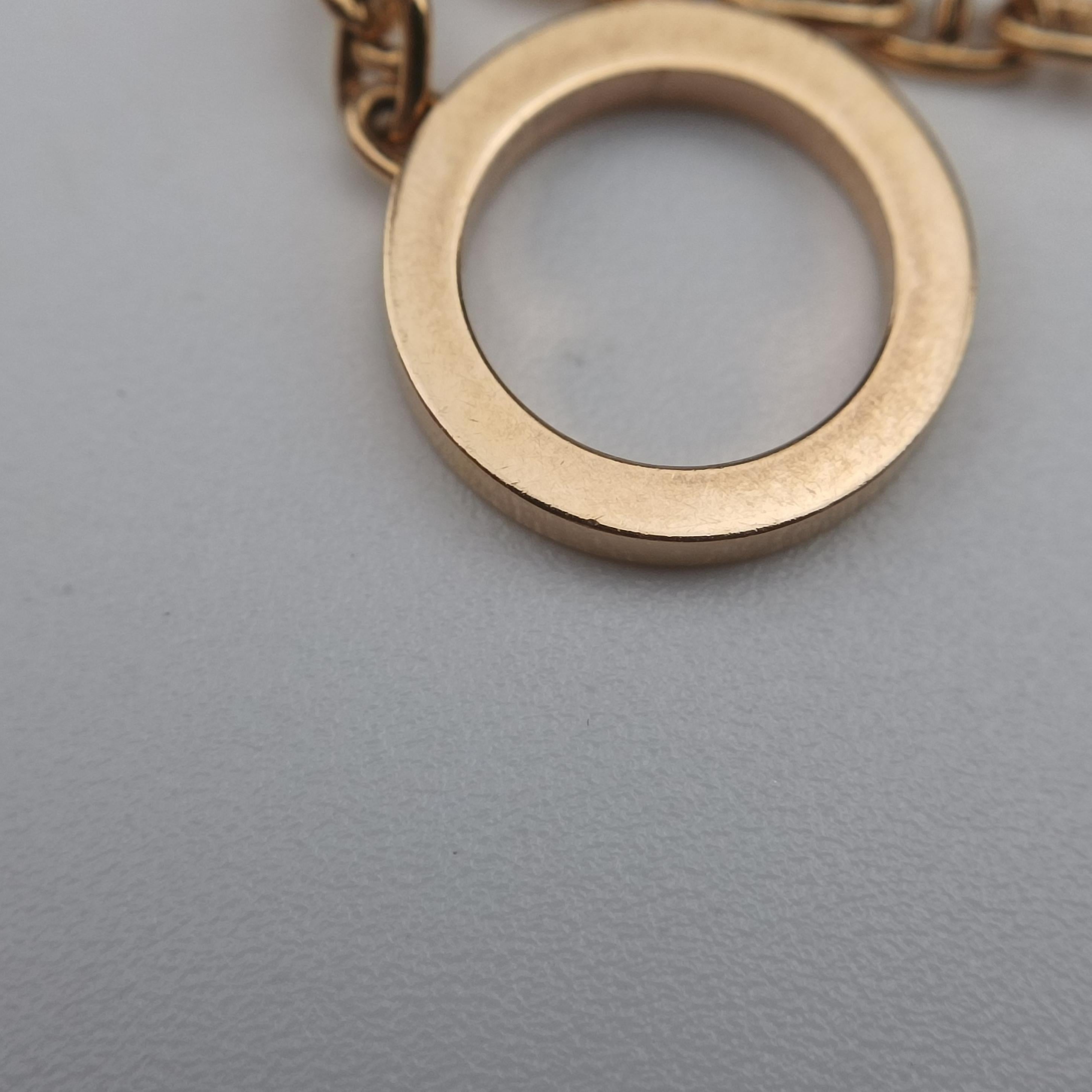 Chaine d'Ancre Contour Rose golden AU750 23AE129205シェーヌ ダンクル コントゥール ローズゴールド AU750 23AE129205