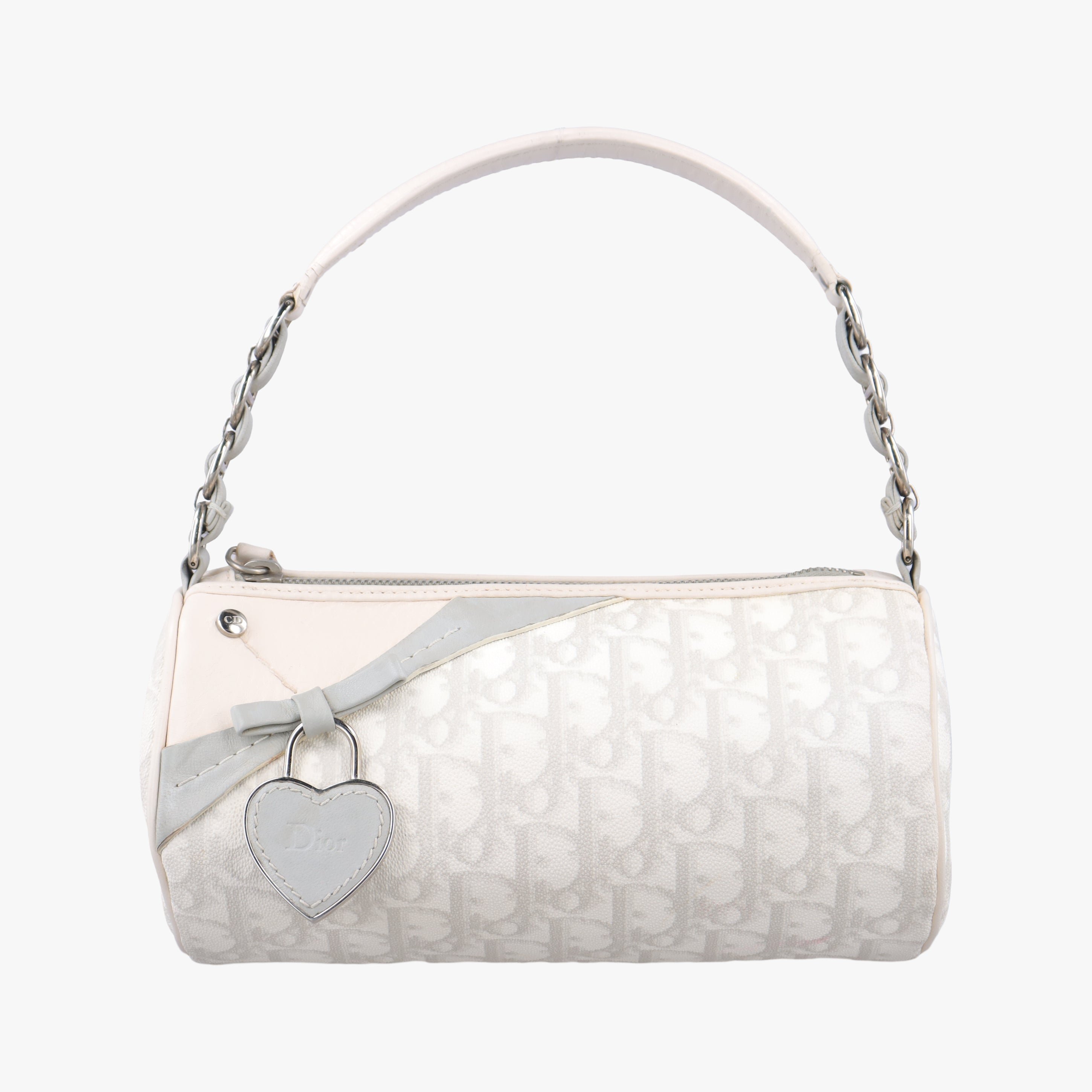 Trotter Romantique Charm Heart White Leather CM0027トロッター ロマンチック チャームハート ホワイト レザー CM0027