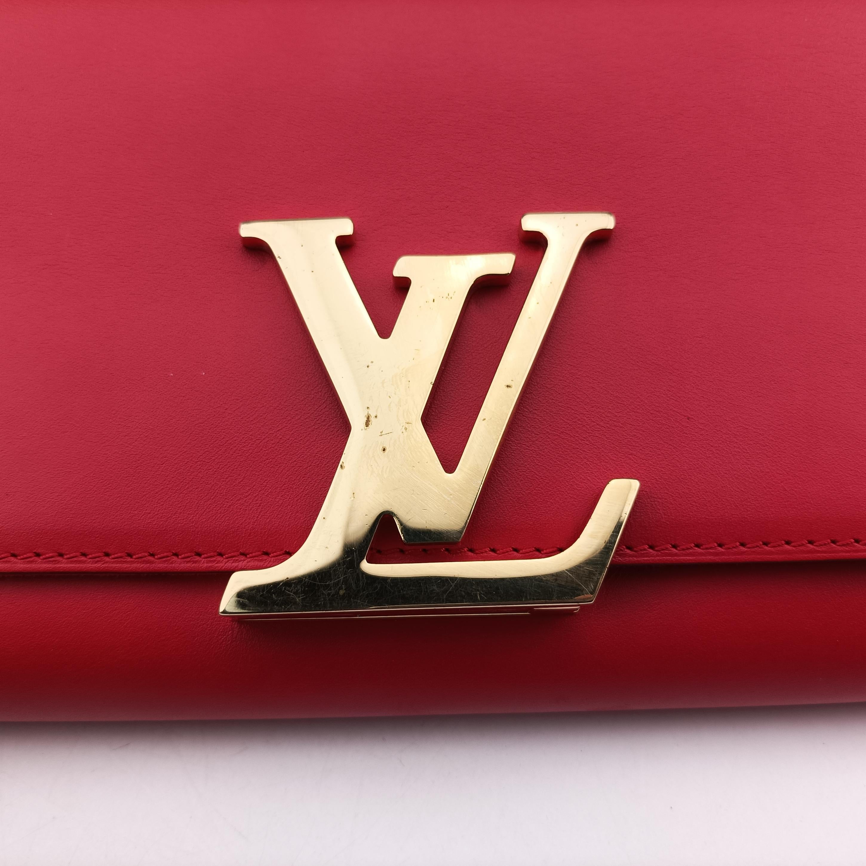 Pochette Louise GM Red leather M94647 PL4114ポシェット ルイーズGM レッド レザー M94647 PL4114