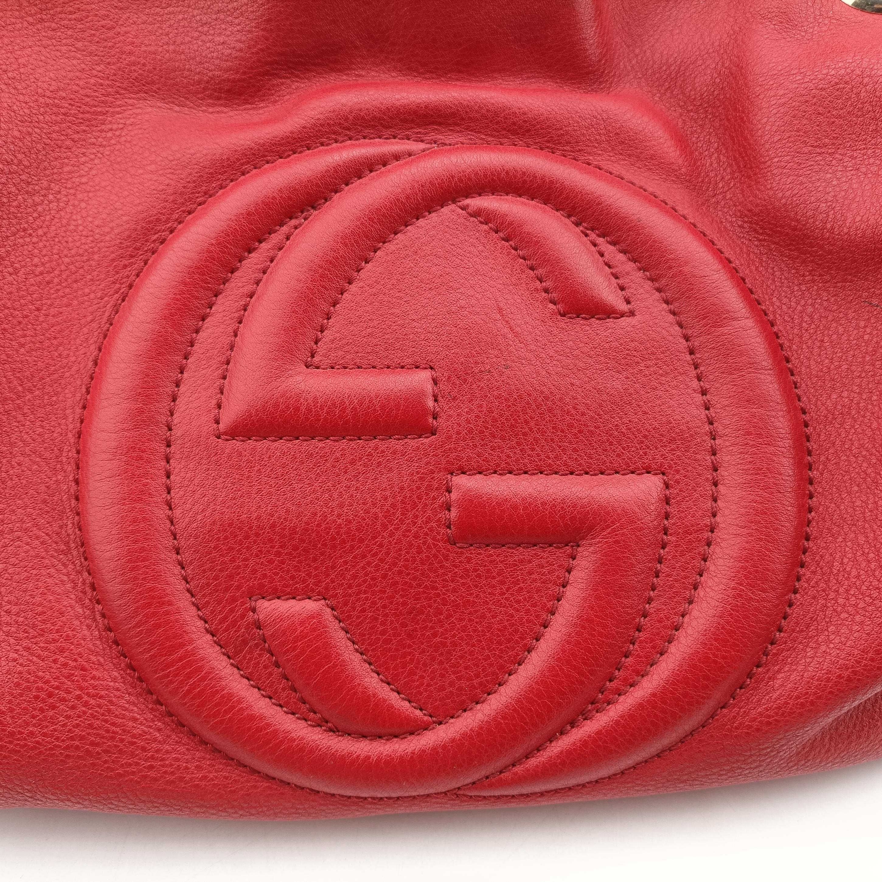 Soho Red leather 308982 Lot number unknownソーホー レッド レザー 308982 製番不明