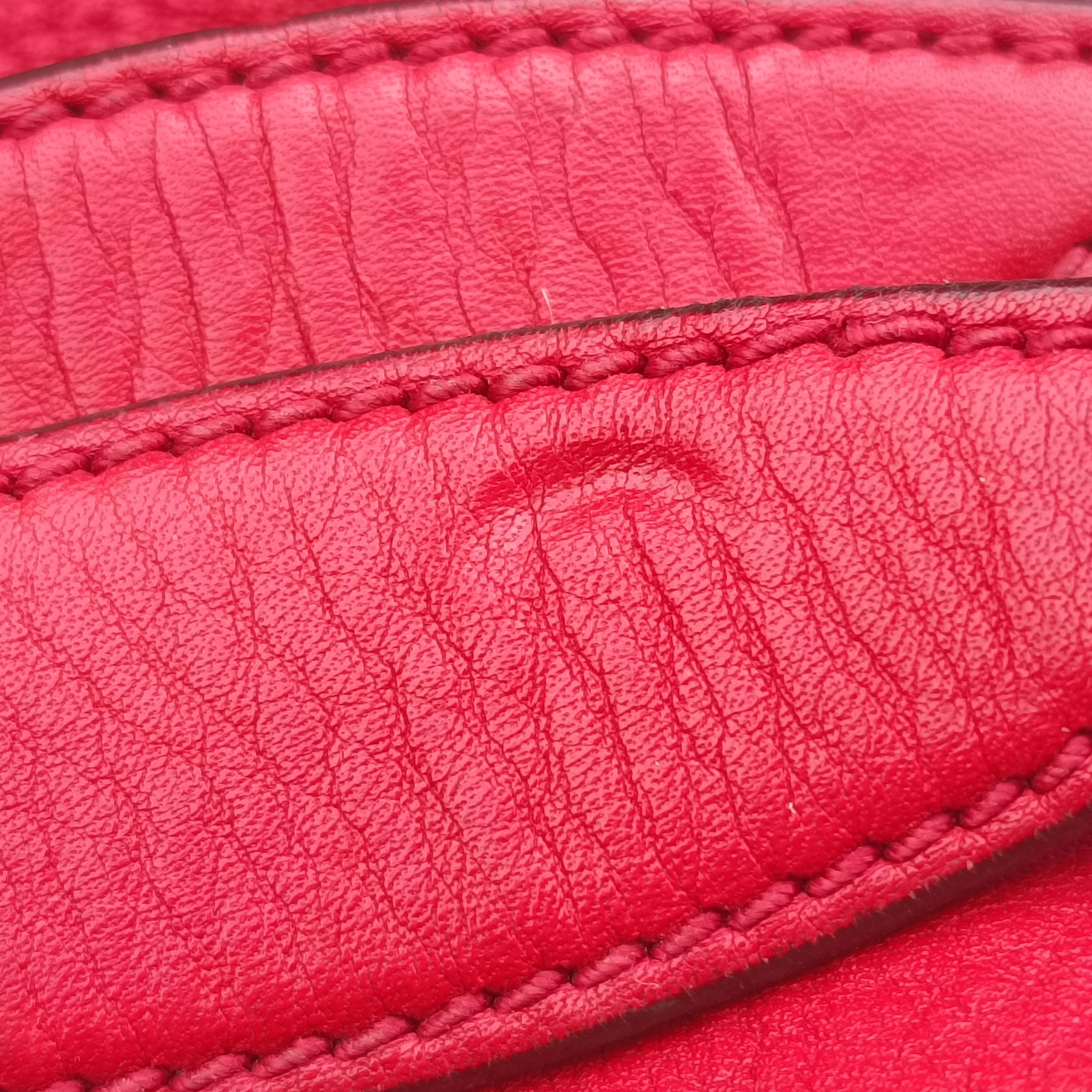 Soho Red leather 308982 Lot number unknownソーホー レッド レザー 308982 製番不明