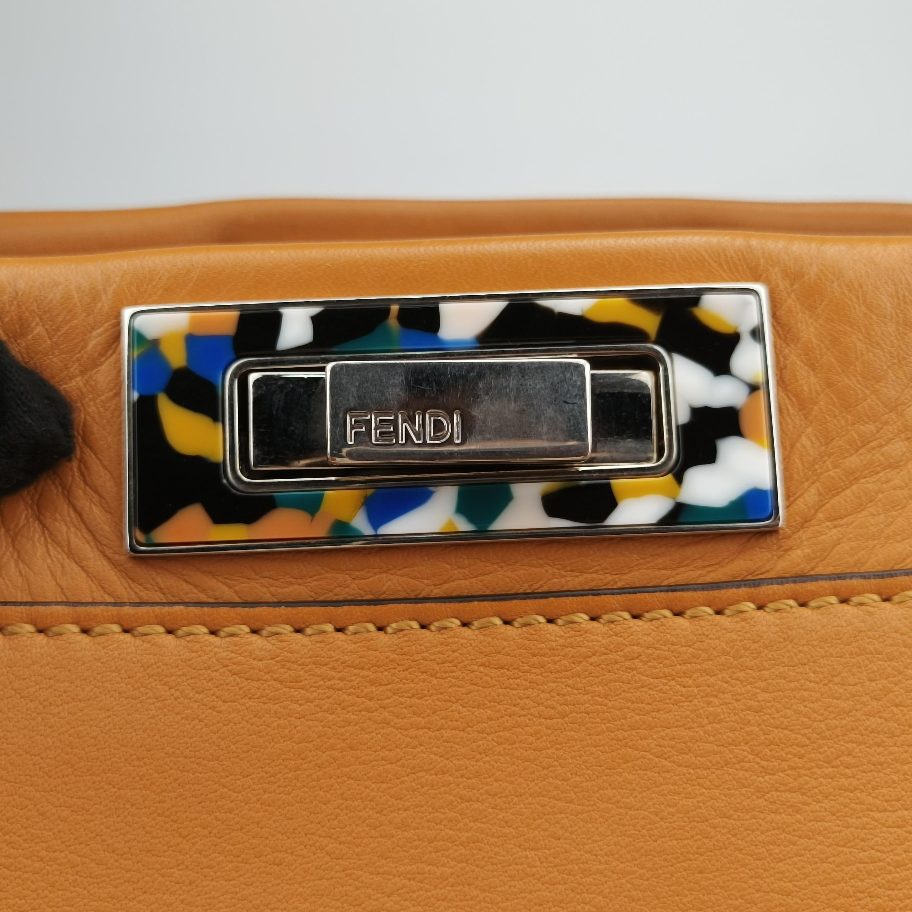 PEEKABOO Orange Leather 8BN290 8BN290-5ZY-168-8040ピーカブー オレンジ レザー 8BN290 8BN290-5ZY-168-8040