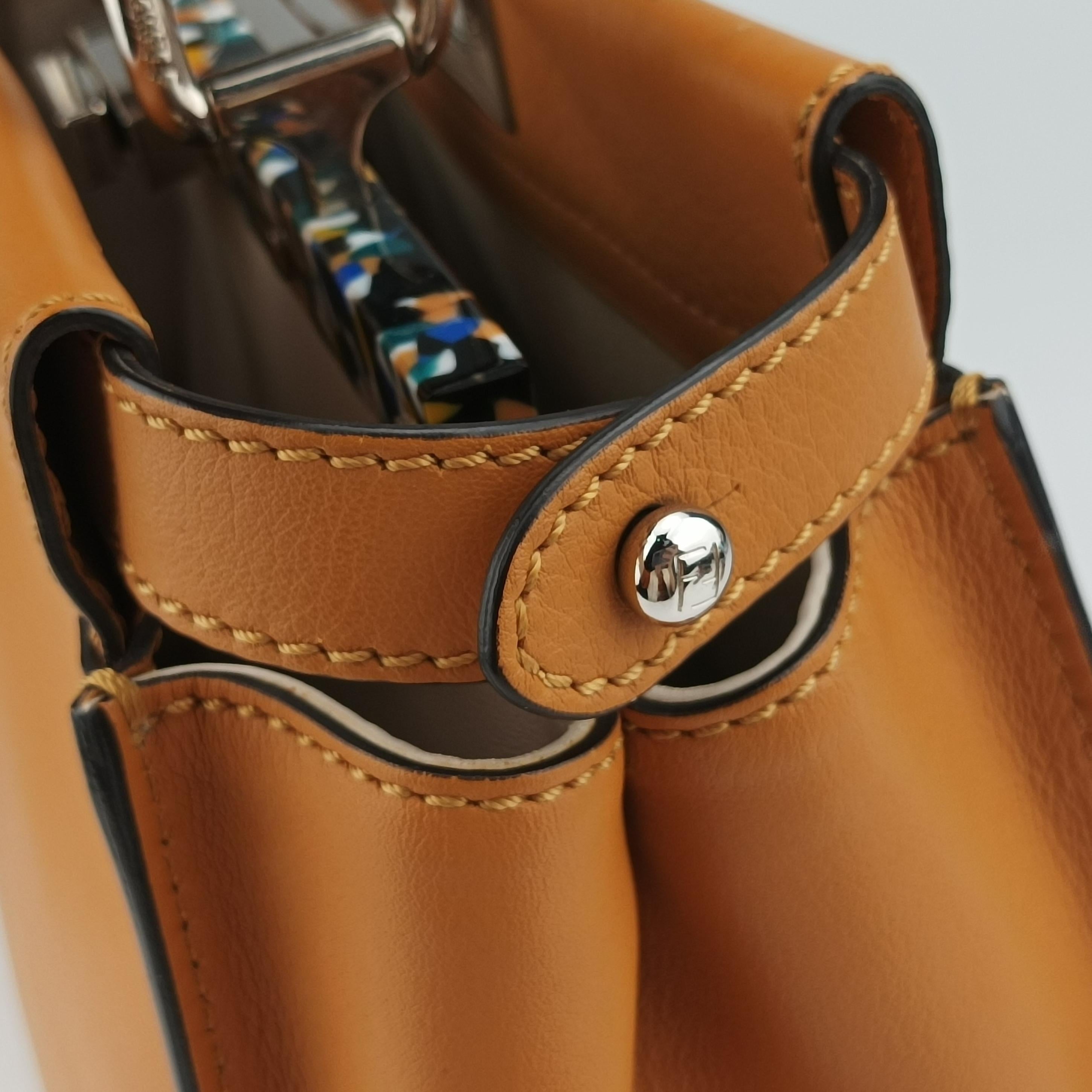 PEEKABOO Orange Leather 8BN290 8BN290-5ZY-168-8040ピーカブー オレンジ レザー 8BN290 8BN290-5ZY-168-8040