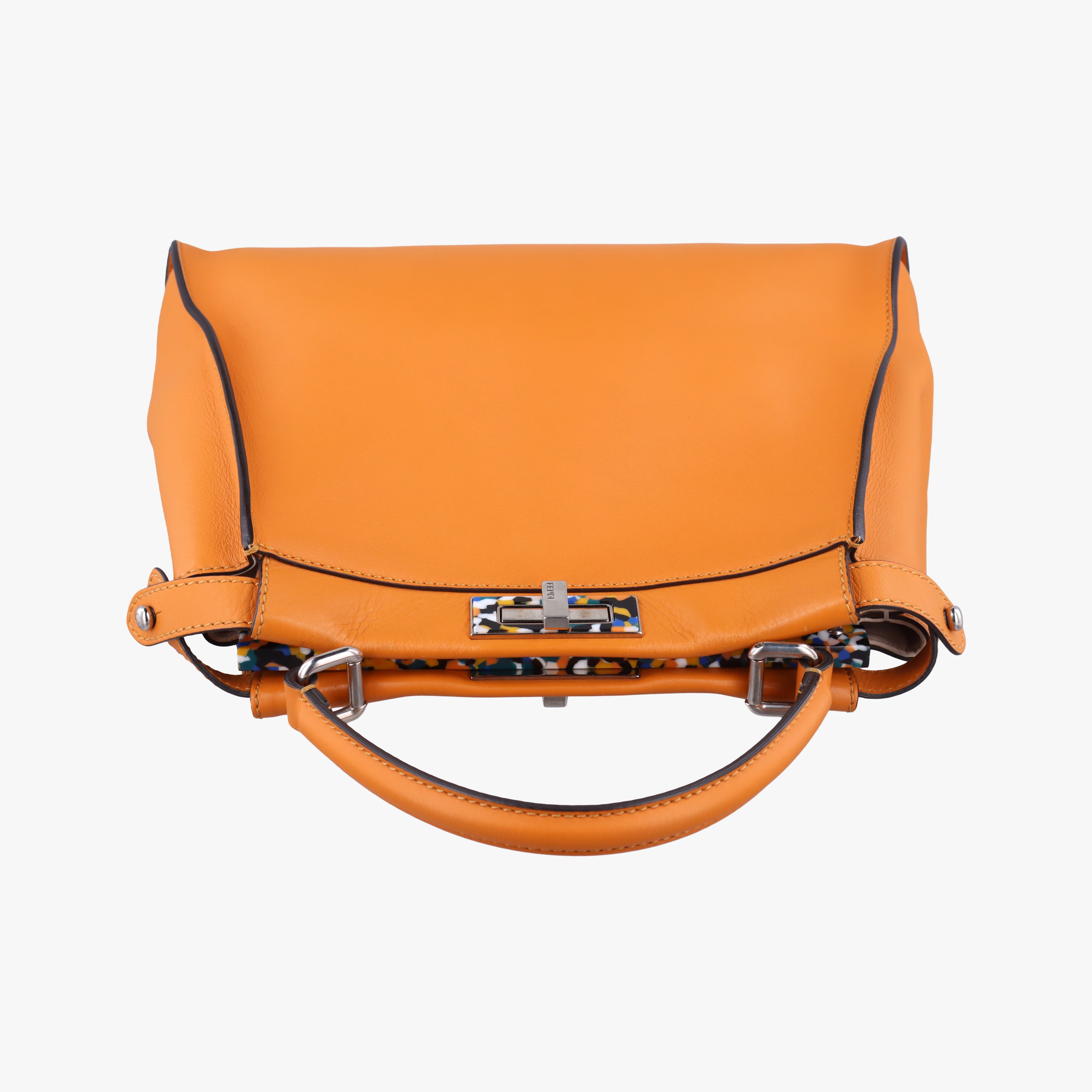 PEEKABOO Orange Leather 8BN290 8BN290-5ZY-168-8040ピーカブー オレンジ レザー 8BN290 8BN290-5ZY-168-8040