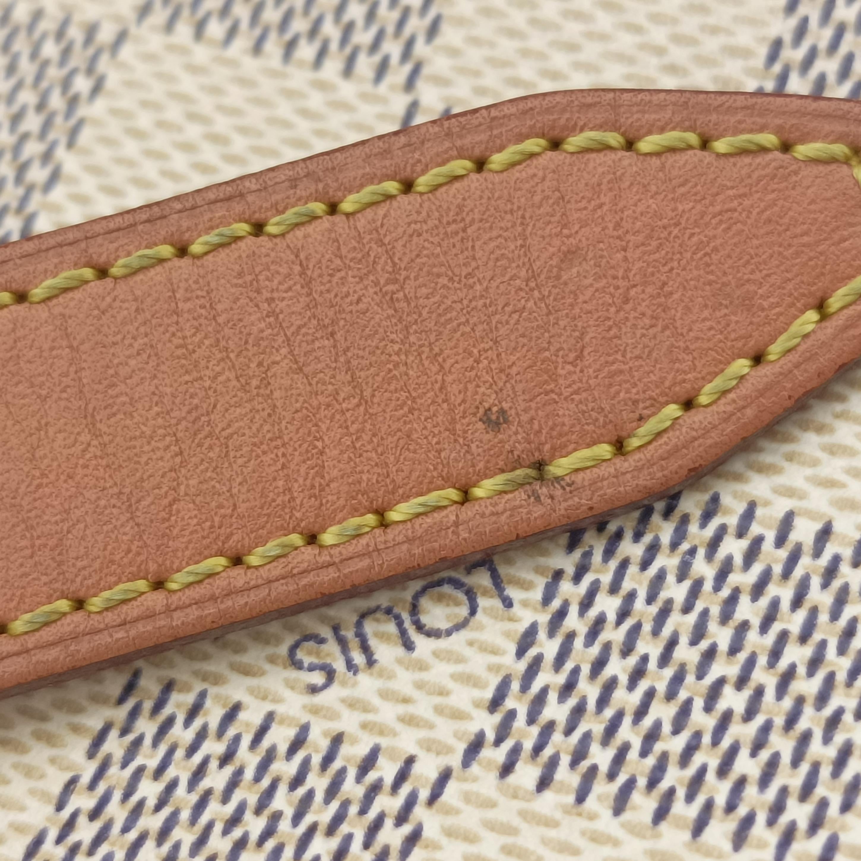 Boite Chapeau Souple PM Azur Damier Canvas N40333 PL0260ボワット・シャポースープルPM アズール ダミエキャンバス N40333 PL0260