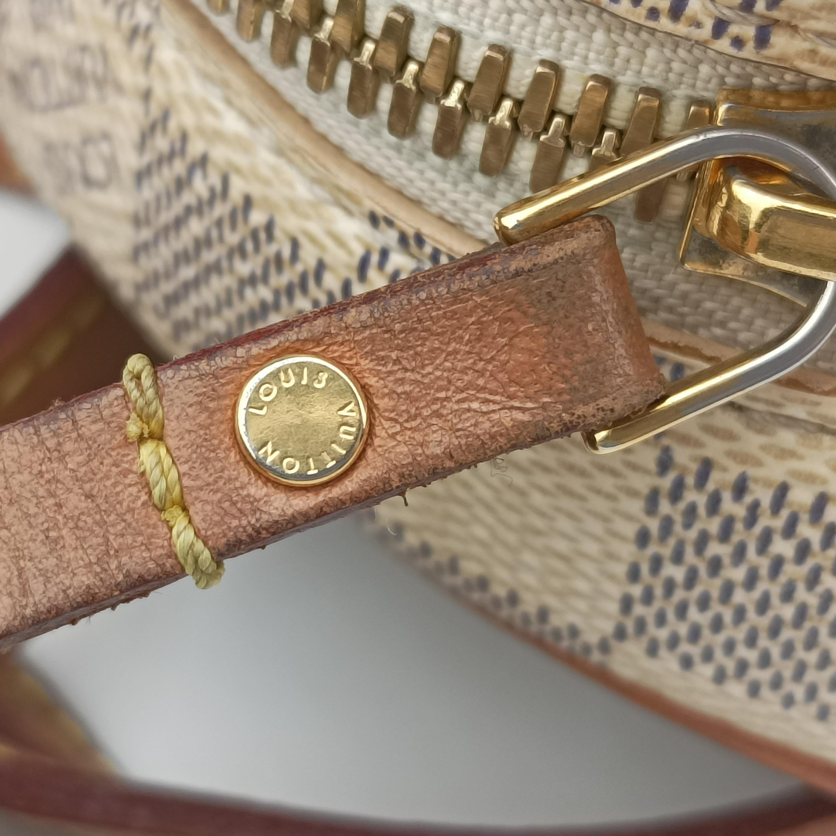 Boite Chapeau Souple PM Azur Damier Canvas N40333 PL0260ボワット・シャポースープルPM アズール ダミエキャンバス N40333 PL0260