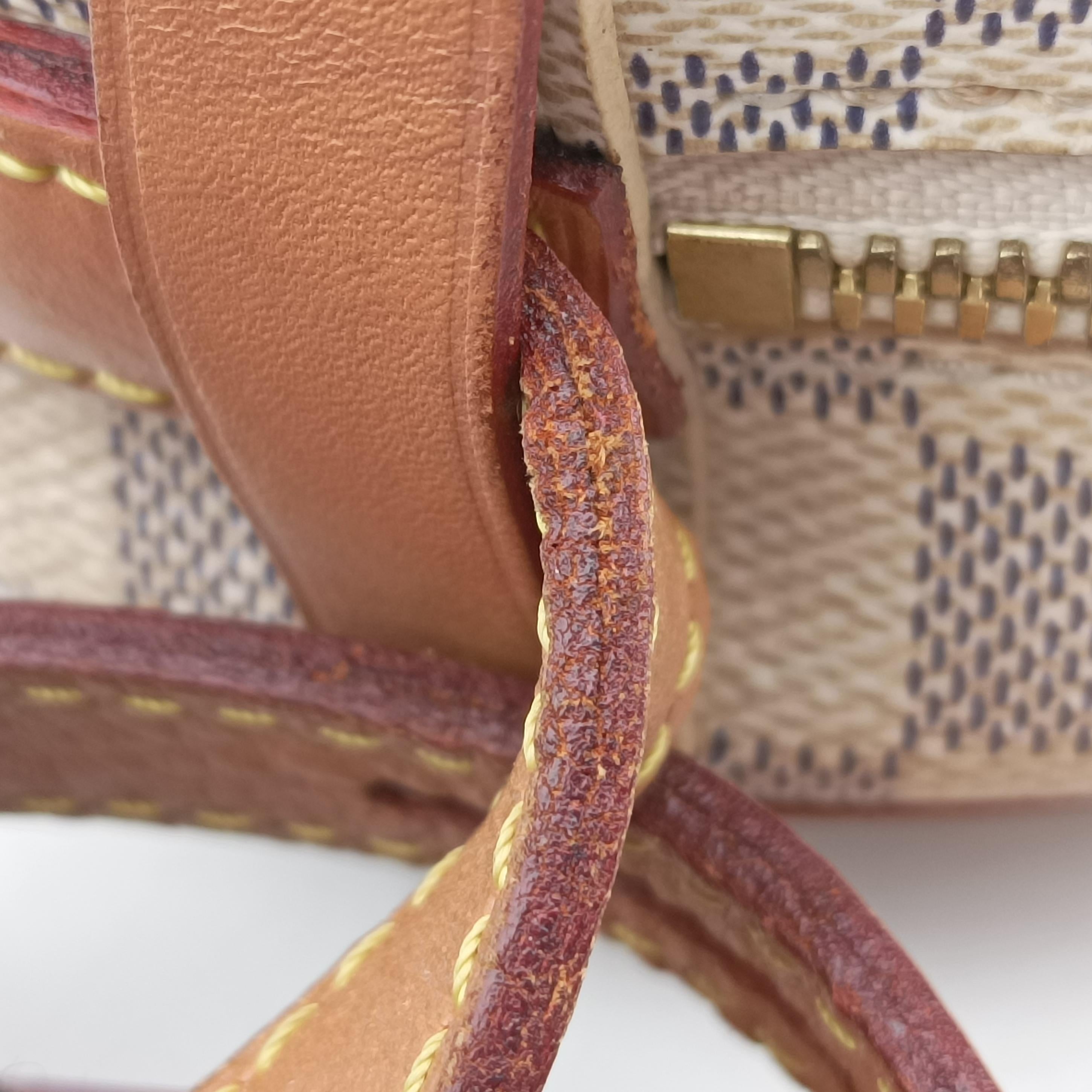 Boite Chapeau Souple PM Azur Damier Canvas N40333 PL0260ボワット・シャポースープルPM アズール ダミエキャンバス N40333 PL0260