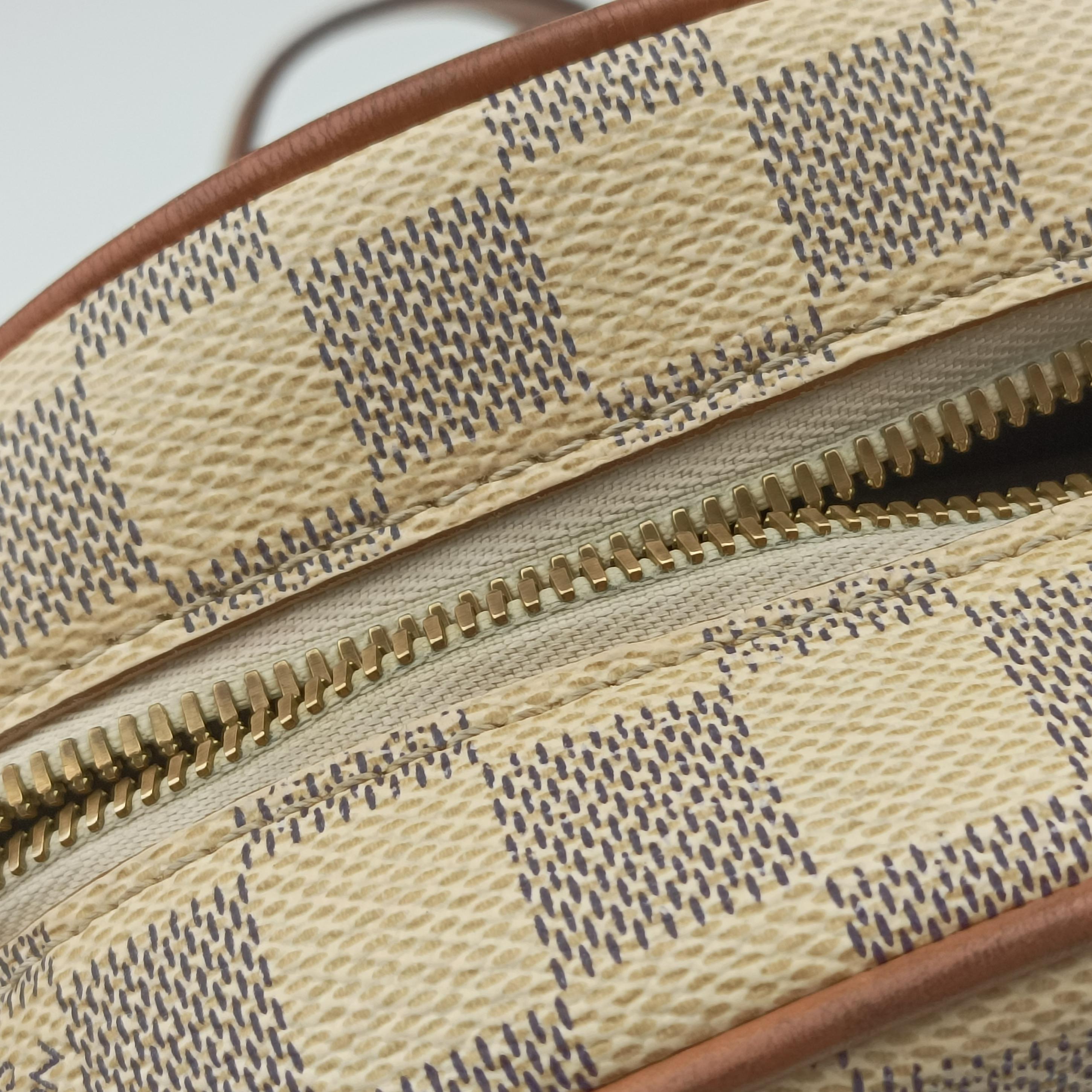 Boite Chapeau Souple PM Azur Damier Canvas N40333 PL0260ボワット・シャポースープルPM アズール ダミエキャンバス N40333 PL0260