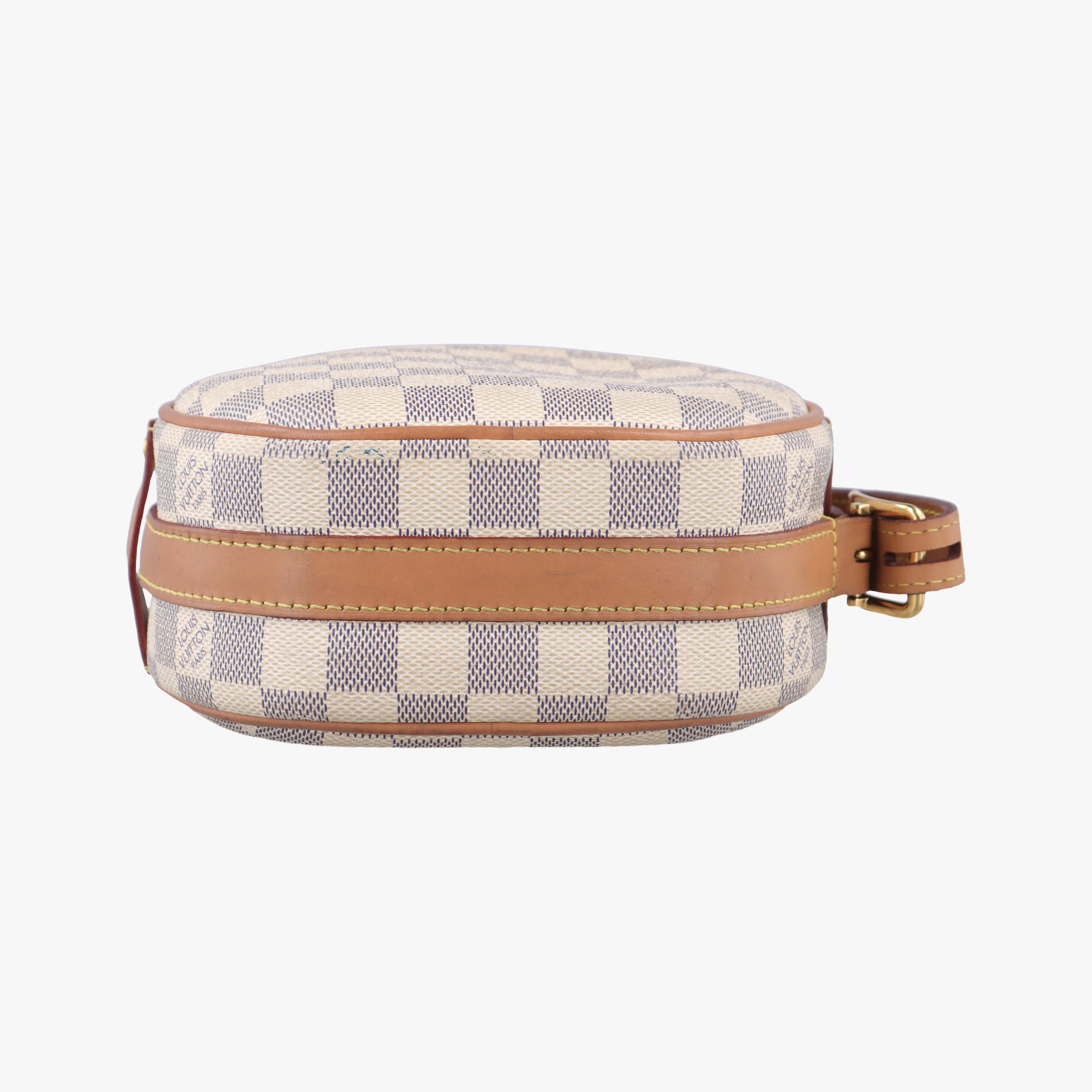 Boite Chapeau Souple PM Azur Damier Canvas N40333 PL0260ボワット・シャポースープルPM アズール ダミエキャンバス N40333 PL0260
