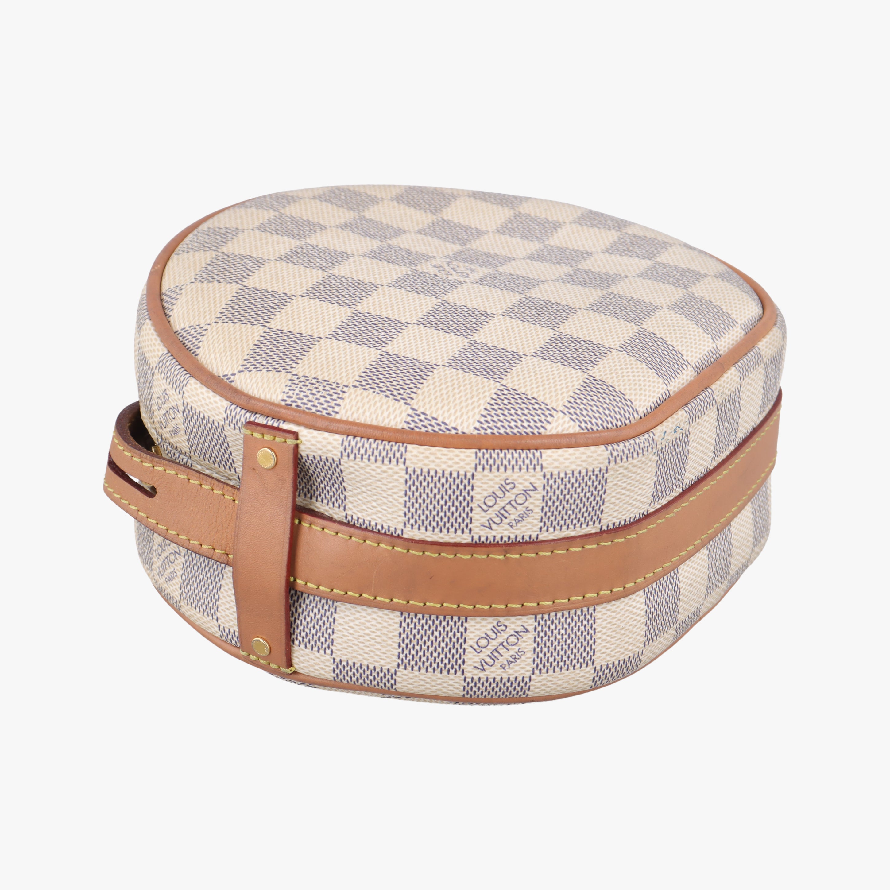 Boite Chapeau Souple PM Azur Damier Canvas N40333 PL0260ボワット・シャポースープルPM アズール ダミエキャンバス N40333 PL0260