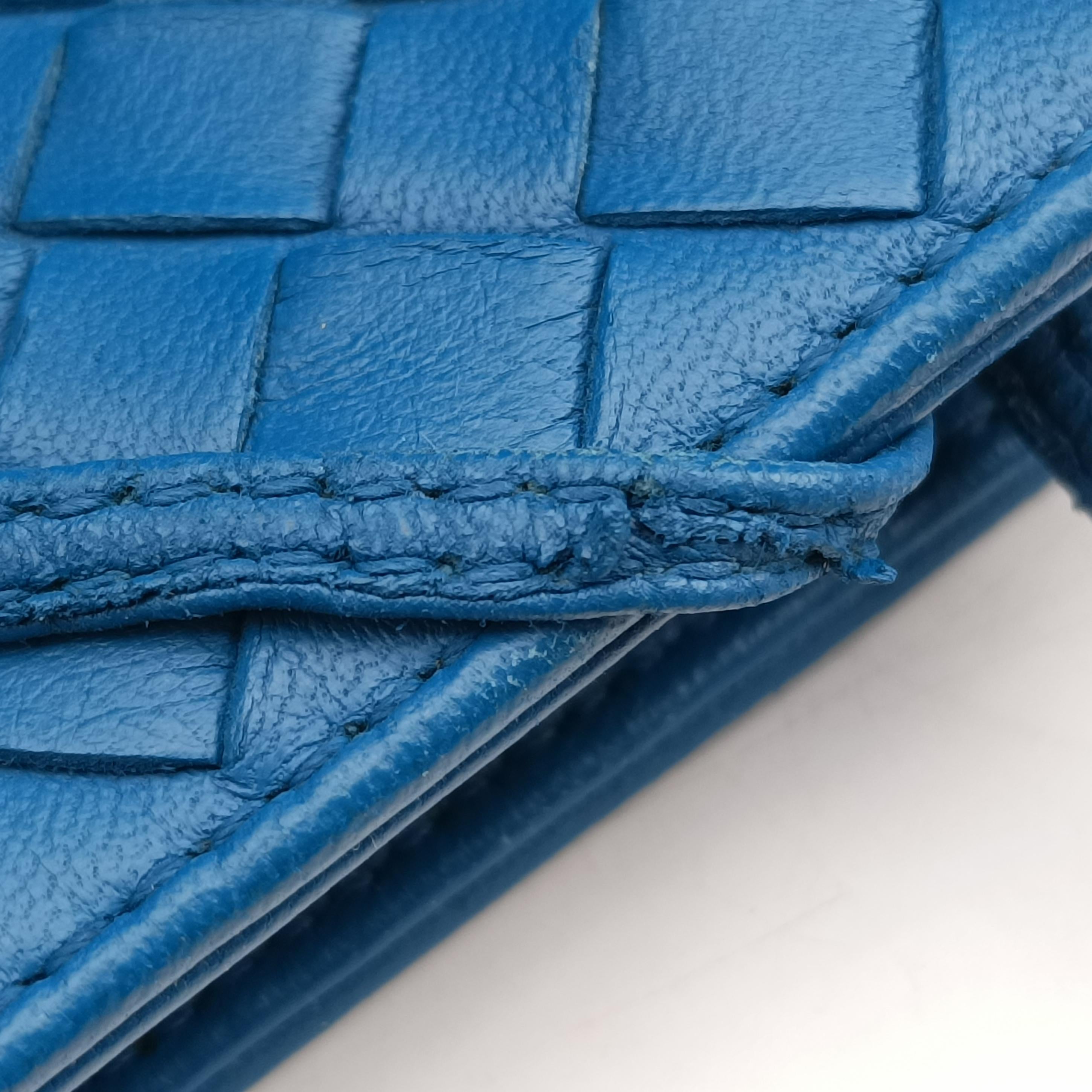 Intrecciato Blue lambskin 223377 V0016 4362 EPEV 2010 6229 Cイントレチャート ブルー ラムスキン 223377 V0016 4362 EPEV 2010 6229 C
