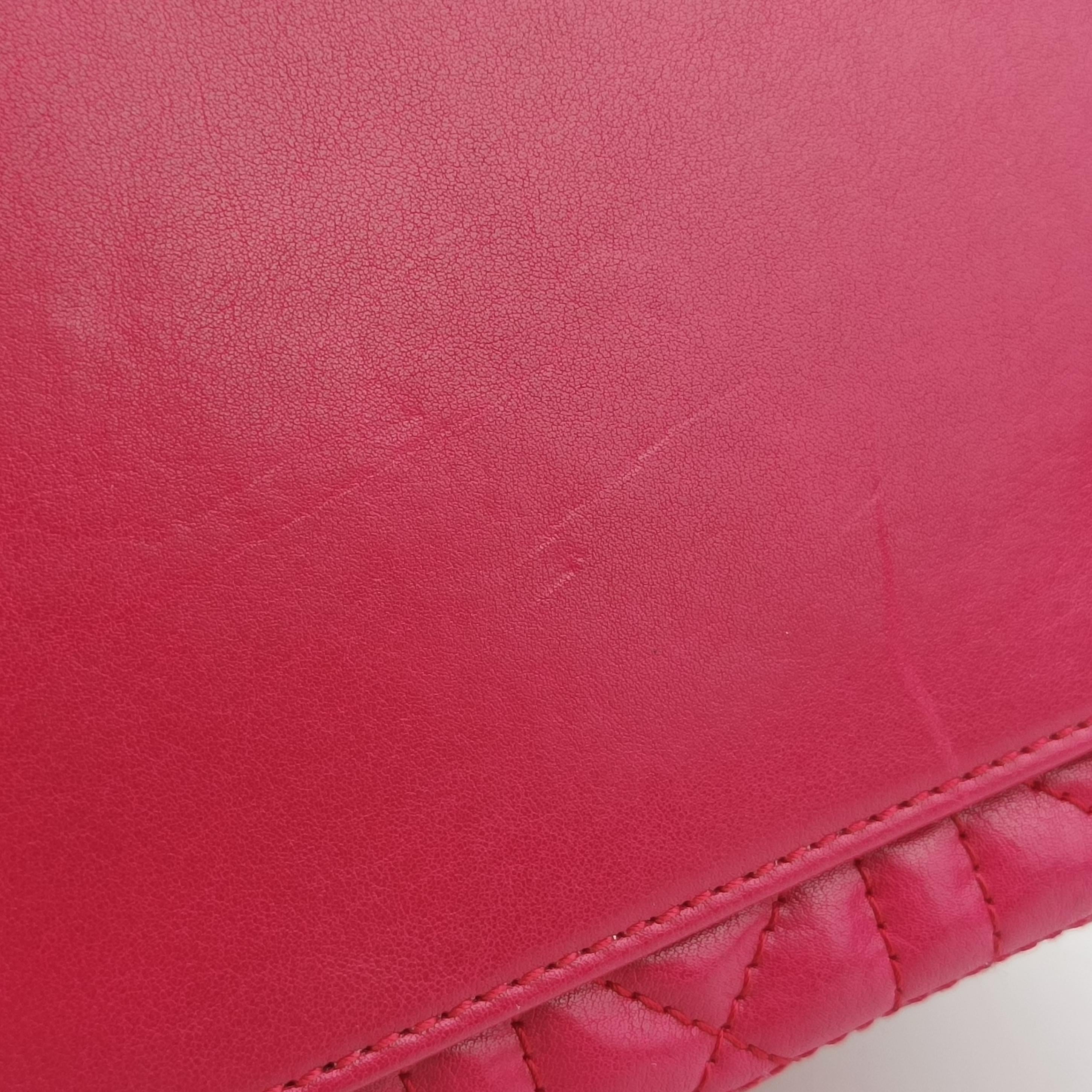 Lady Dior Red lambskin 11-MA-0171レディディオール レッド ラムスキン 11-MA-0171