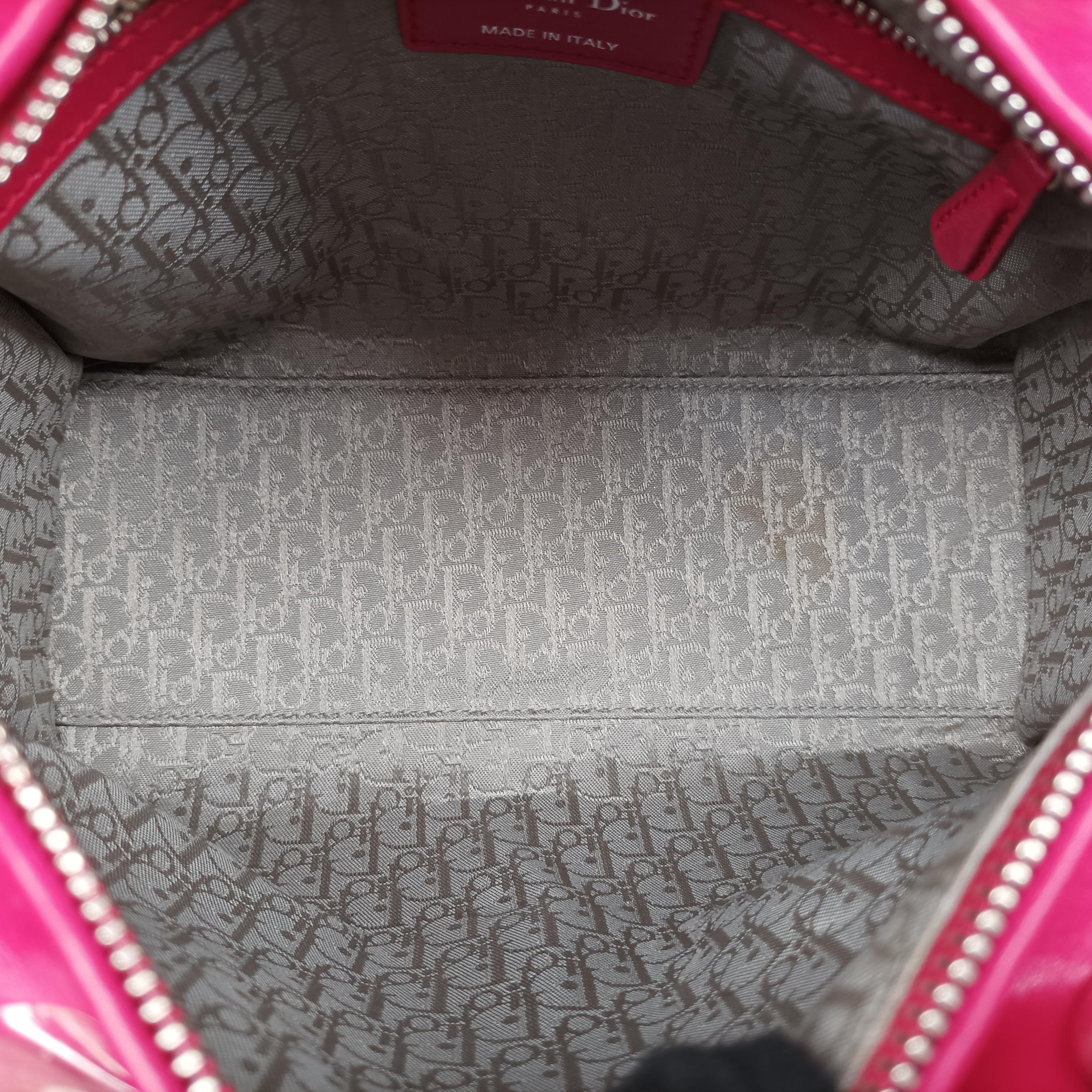 Lady Dior Red lambskin 11-MA-0171レディディオール レッド ラムスキン 11-MA-0171