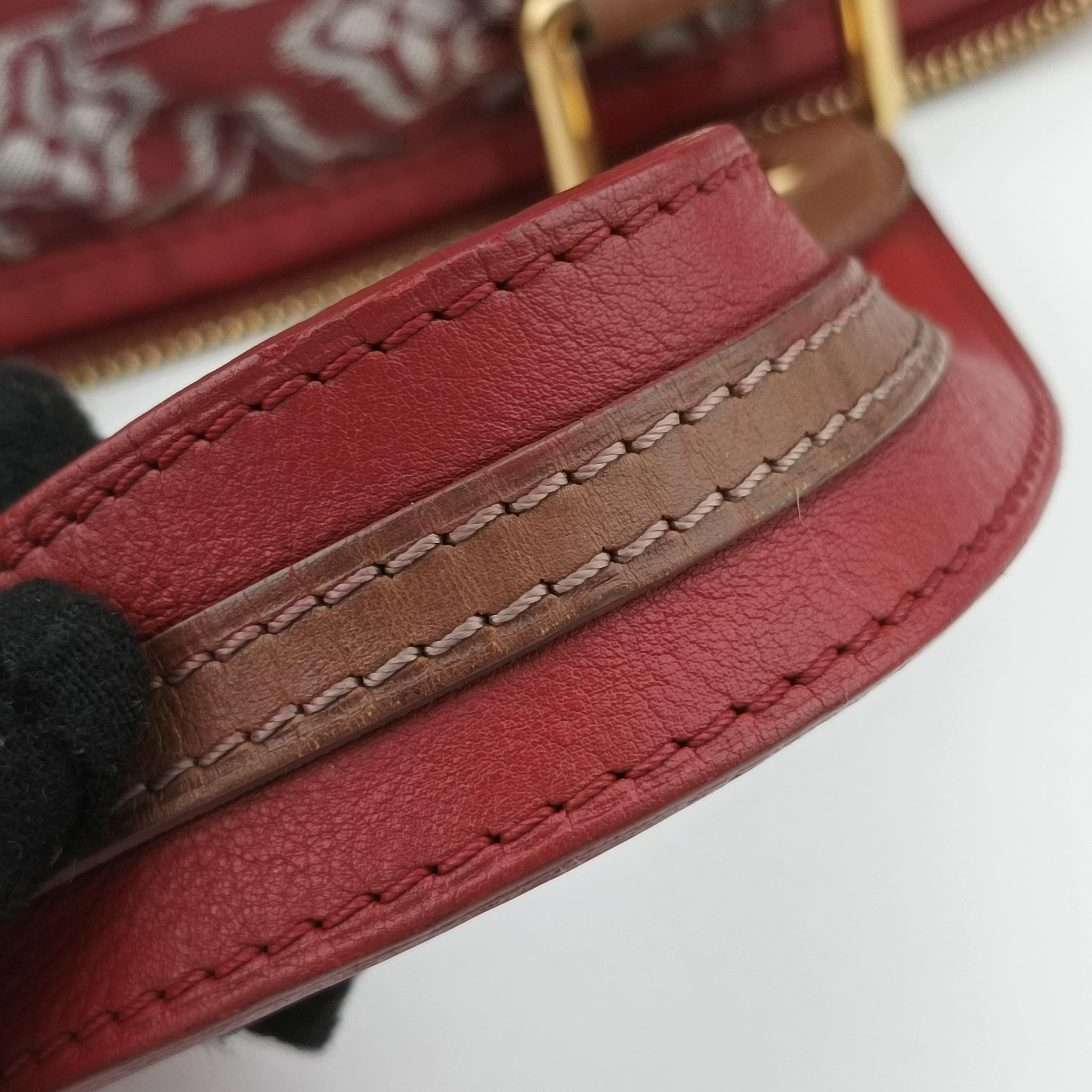 Aviator Bordeaux×Beige Canvas x Leather TJ1108 アヴィエーター ボルドー×ベージュ キャンバス×レザー TJ1108