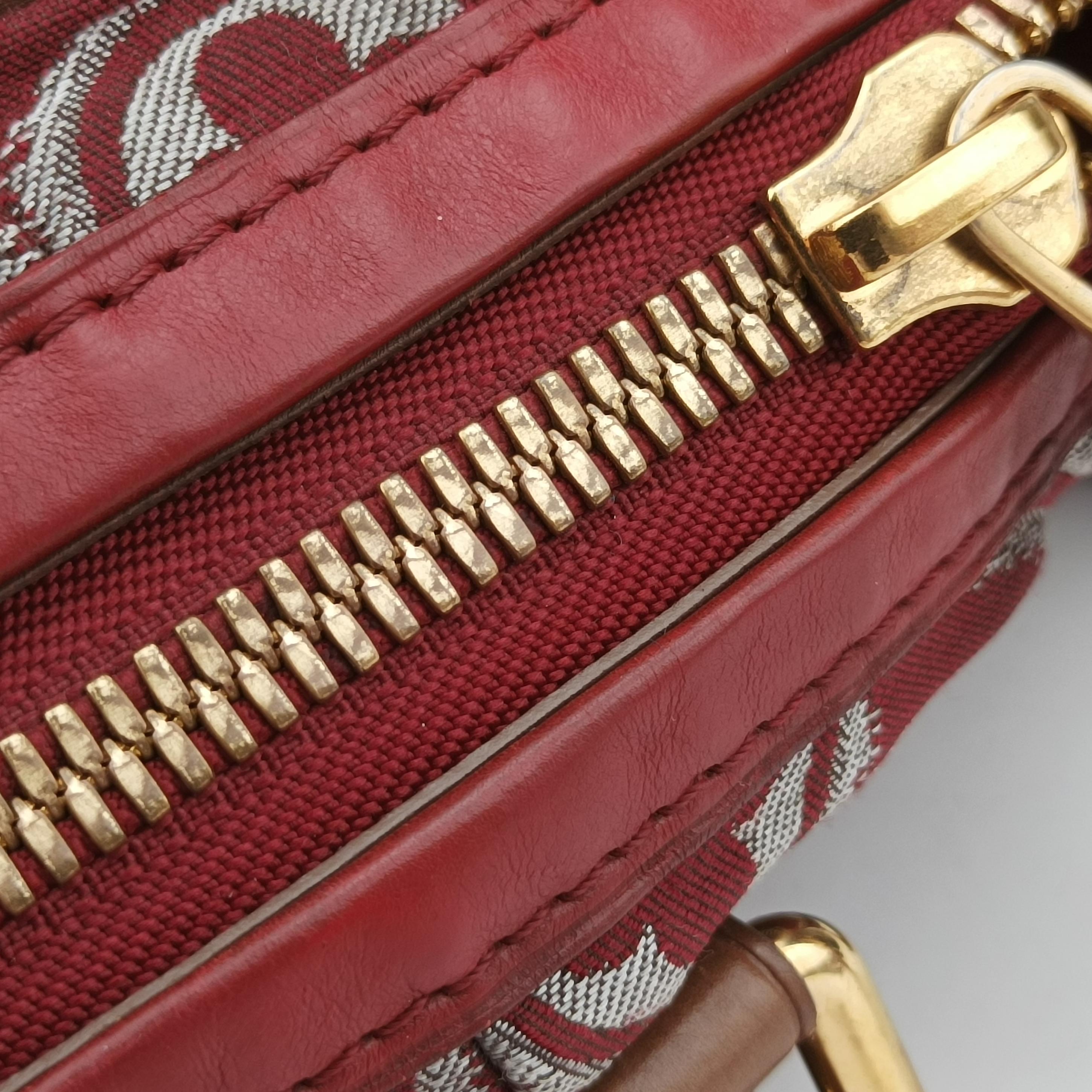 Aviator Bordeaux×Beige Canvas x Leather TJ1108 アヴィエーター ボルドー×ベージュ キャンバス×レザー TJ1108