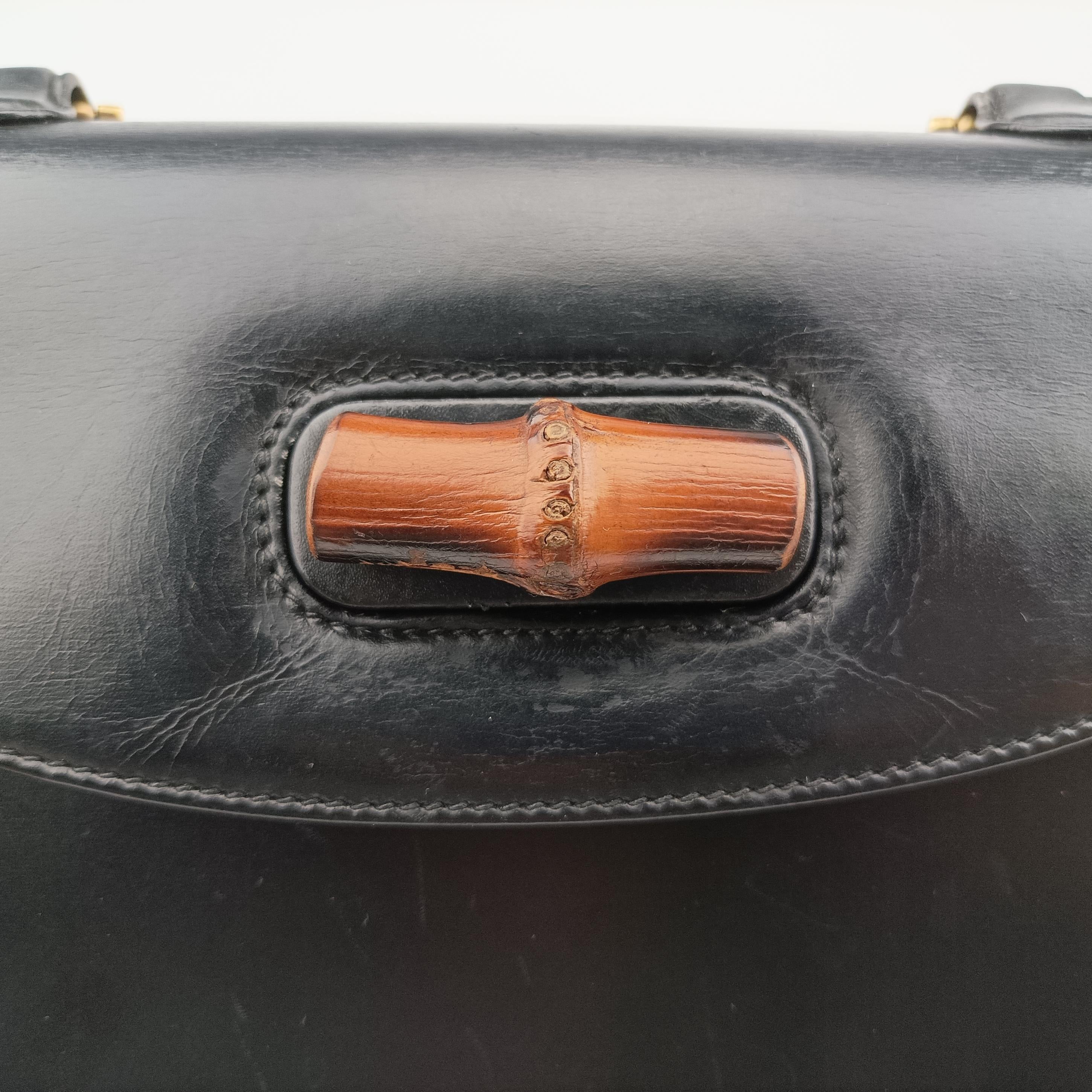 Bamboo Black Leather 000.12 バンブー ブラック レザー 000.12