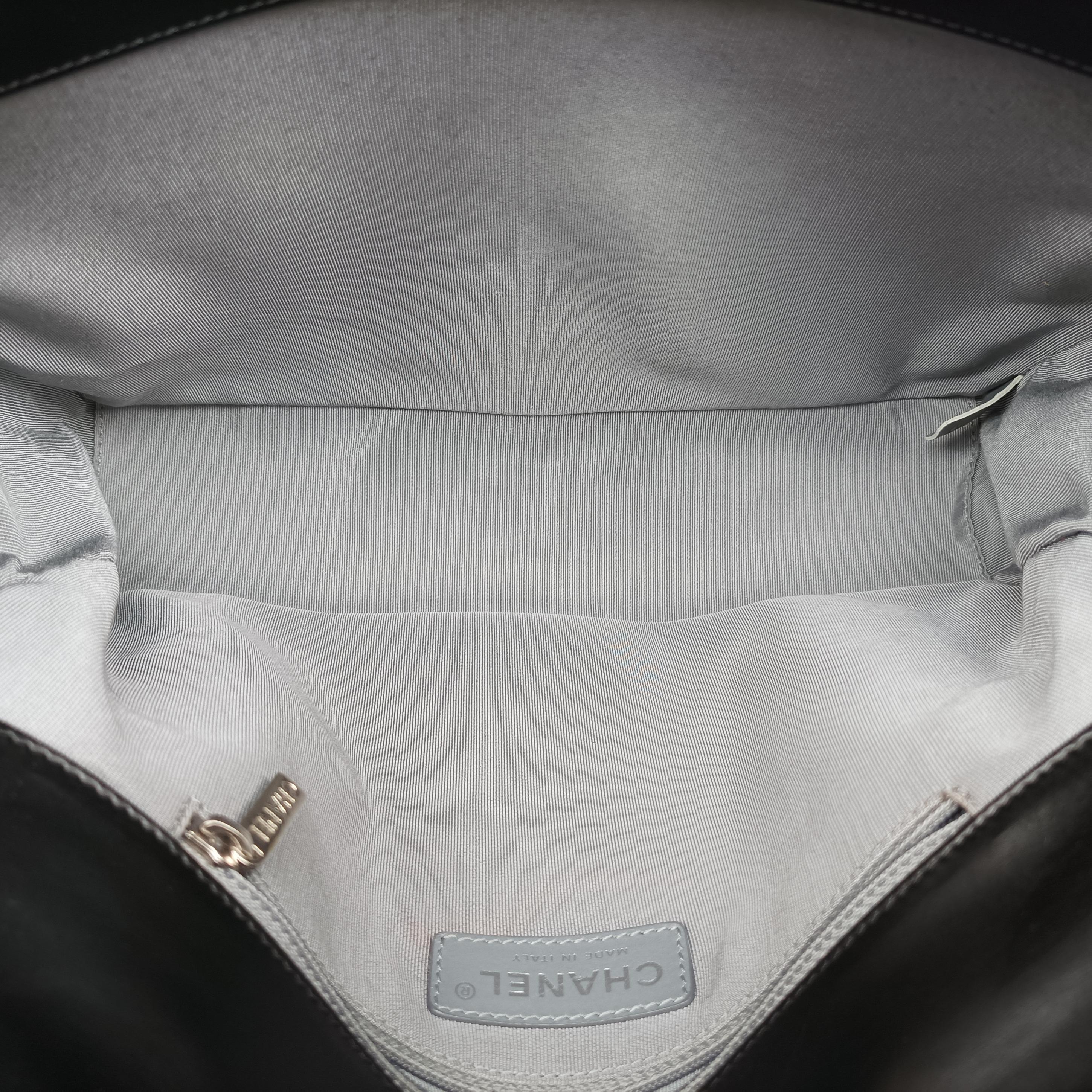 BOY CHANEL Black Enamel A67021 17001419ボーイシャネル ブラック エナメル A67021 17001419