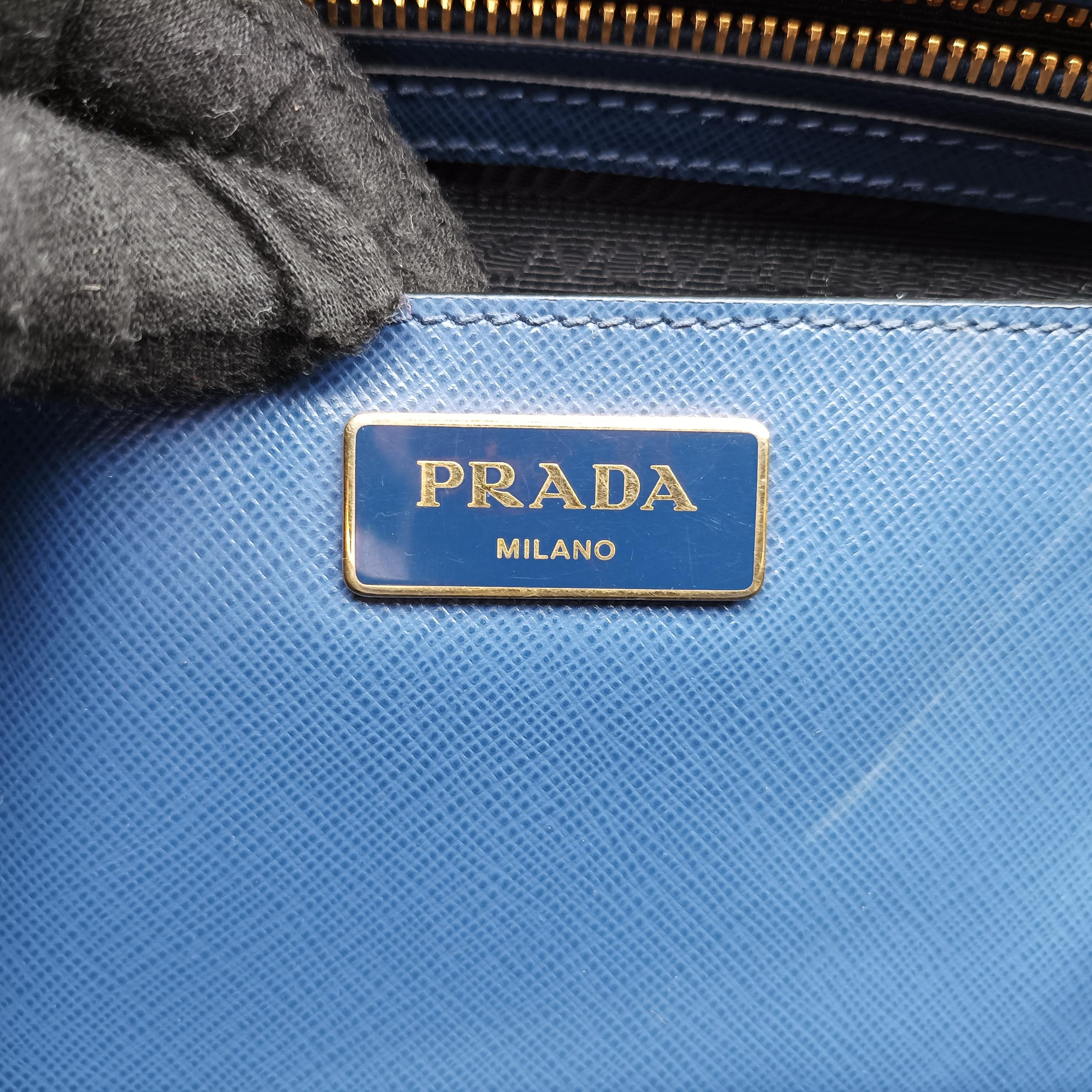 Galleria Navy × Black SAFFIANO Leather B2830A 14/Gガレリア ネイビー×ブラック サフィアーノ レザー B2830A 14/G