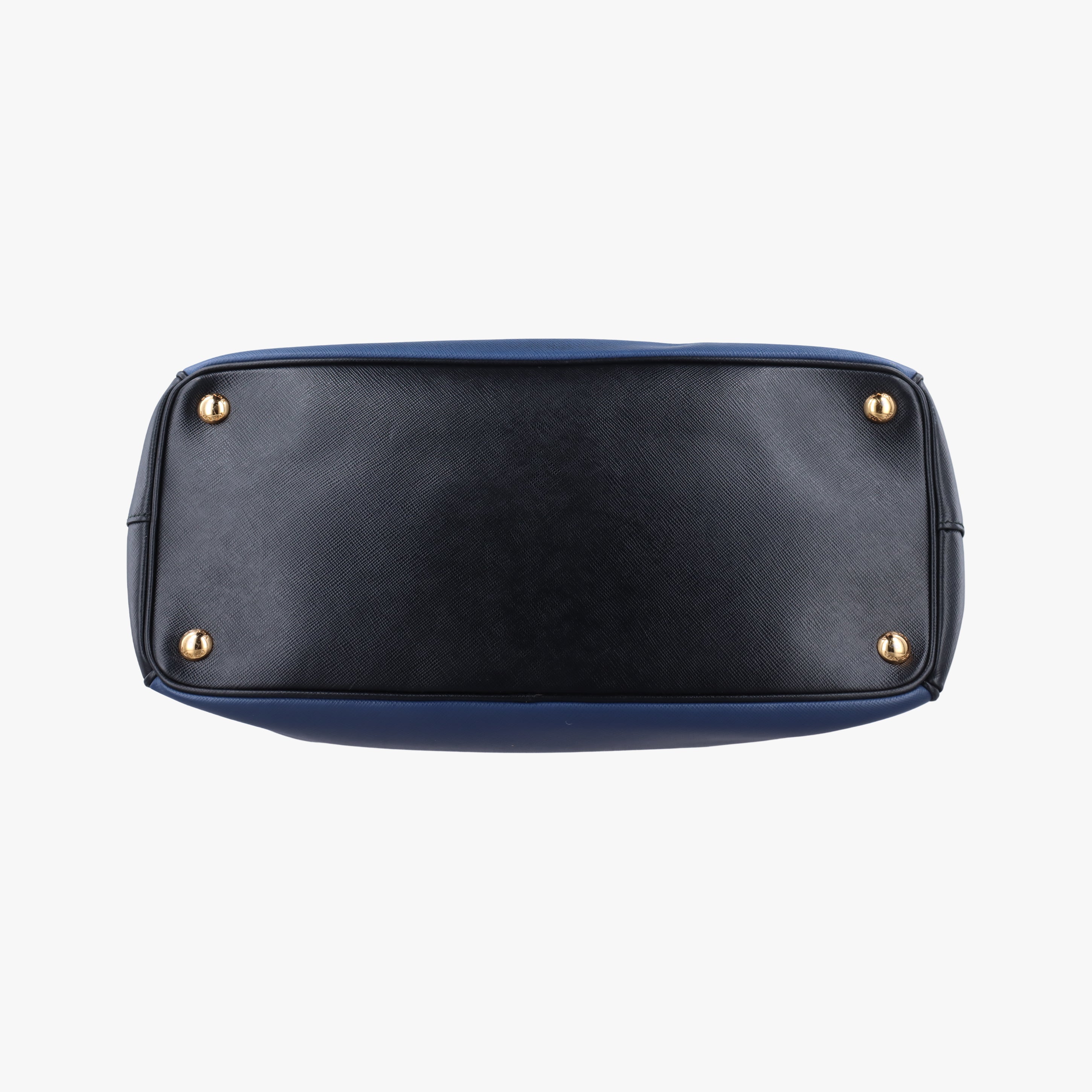 Galleria Navy × Black SAFFIANO Leather B2830A 14/Gガレリア ネイビー×ブラック サフィアーノ レザー B2830A 14/G