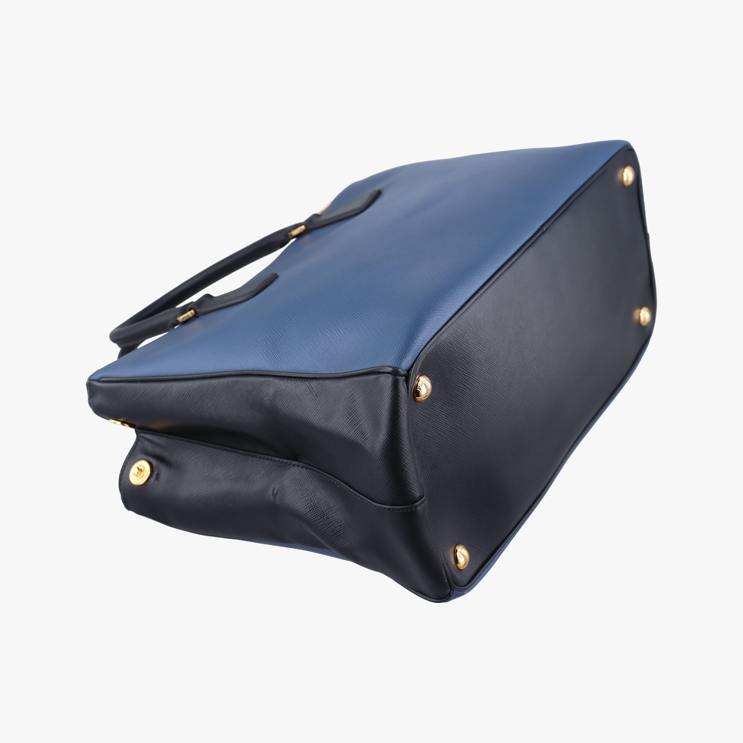 Galleria Navy × Black SAFFIANO Leather B2830A 14/Gガレリア ネイビー×ブラック サフィアーノ レザー B2830A 14/G