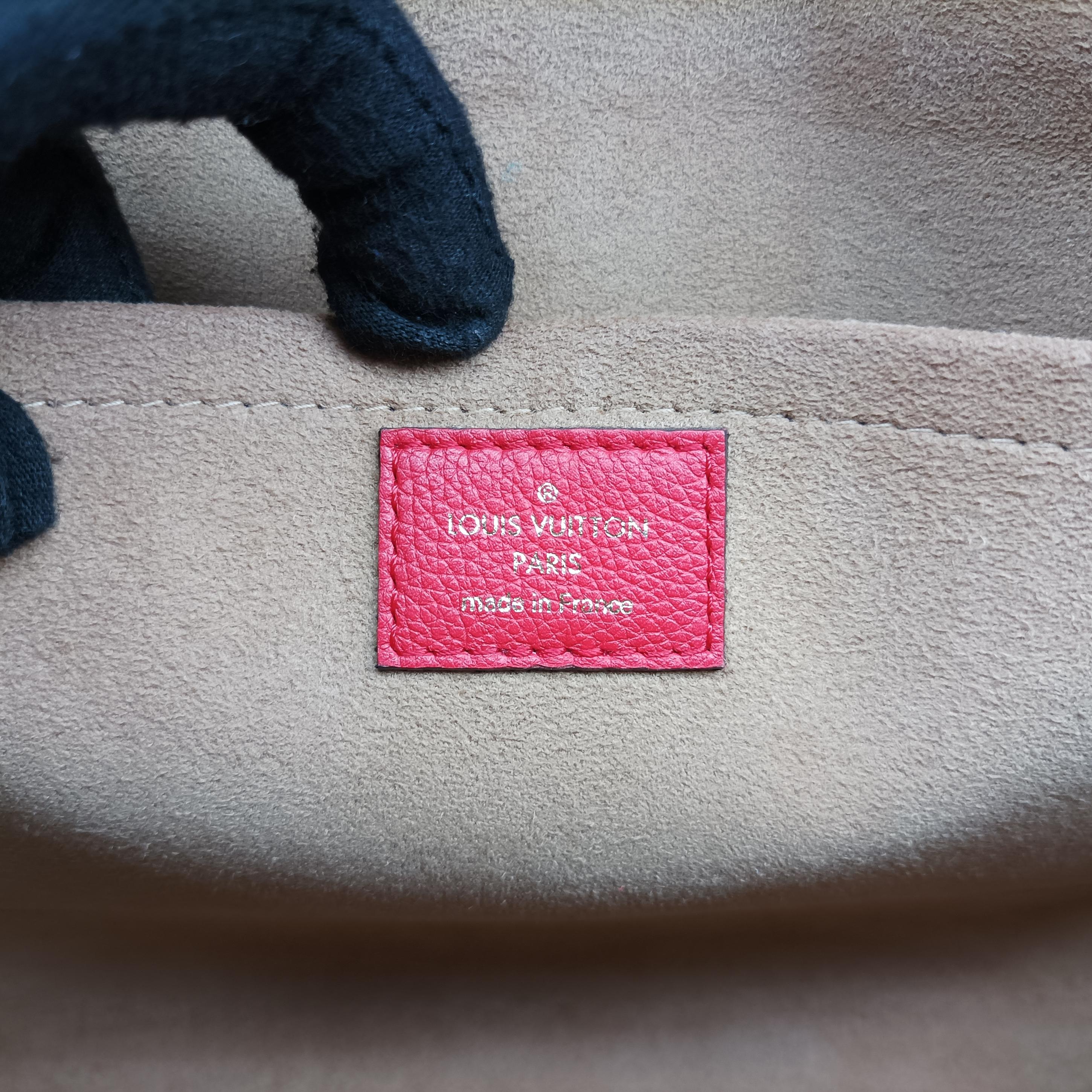 MARIGNAN Brown×COQUELICOT Monogram Canvas×calf leather M44544 FL0128マリニャン モノグラム/ブラウン系×コクリコ モノグラムキャンバス×カーフレザー M44544 FL0128