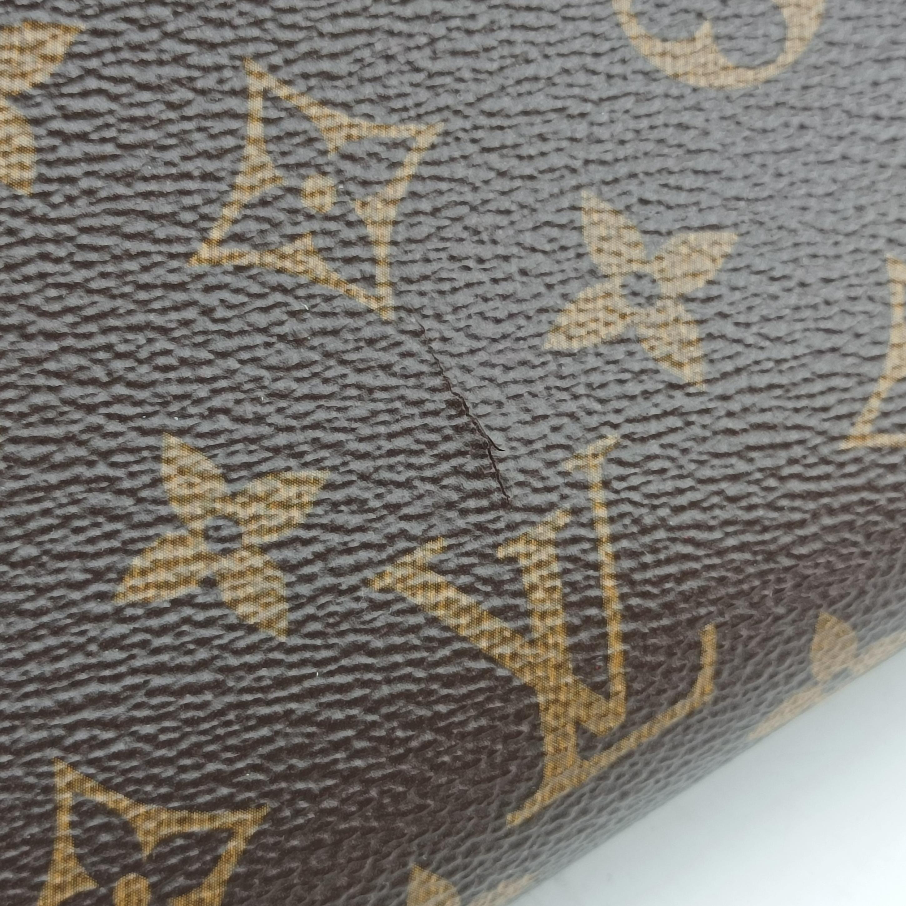 TUILERIES tote Brown x Noir x Red Monogram Canvas ácalf leather M41454 AA0127テュイルリートート モノグラム/ブラウン系 x ノワール x レッド モノグラムキャンバス×カーフレザー M41454 AA0127