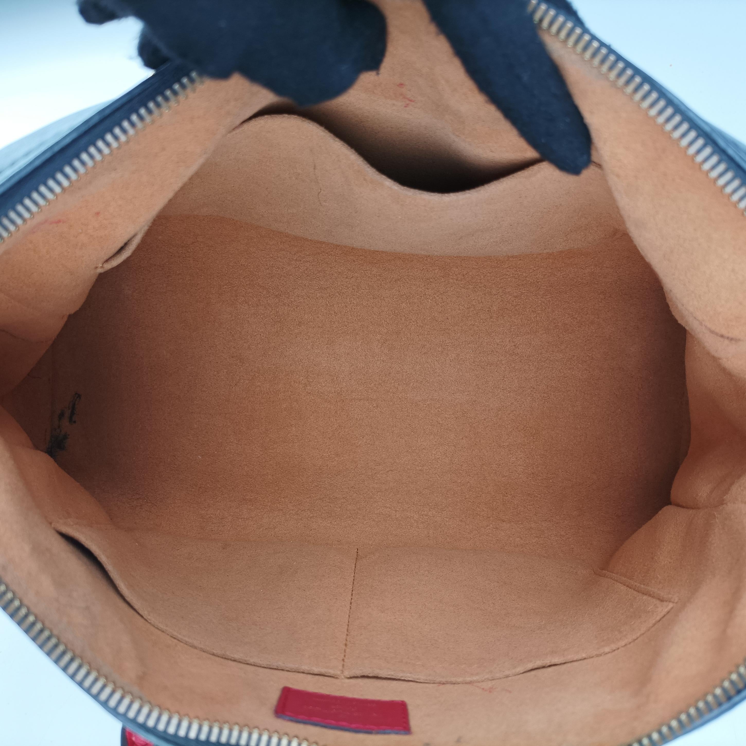 TUILERIES tote Brown x Noir x Red Monogram Canvas ácalf leather M41454 AA0127テュイルリートート モノグラム/ブラウン系 x ノワール x レッド モノグラムキャンバス×カーフレザー M41454 AA0127