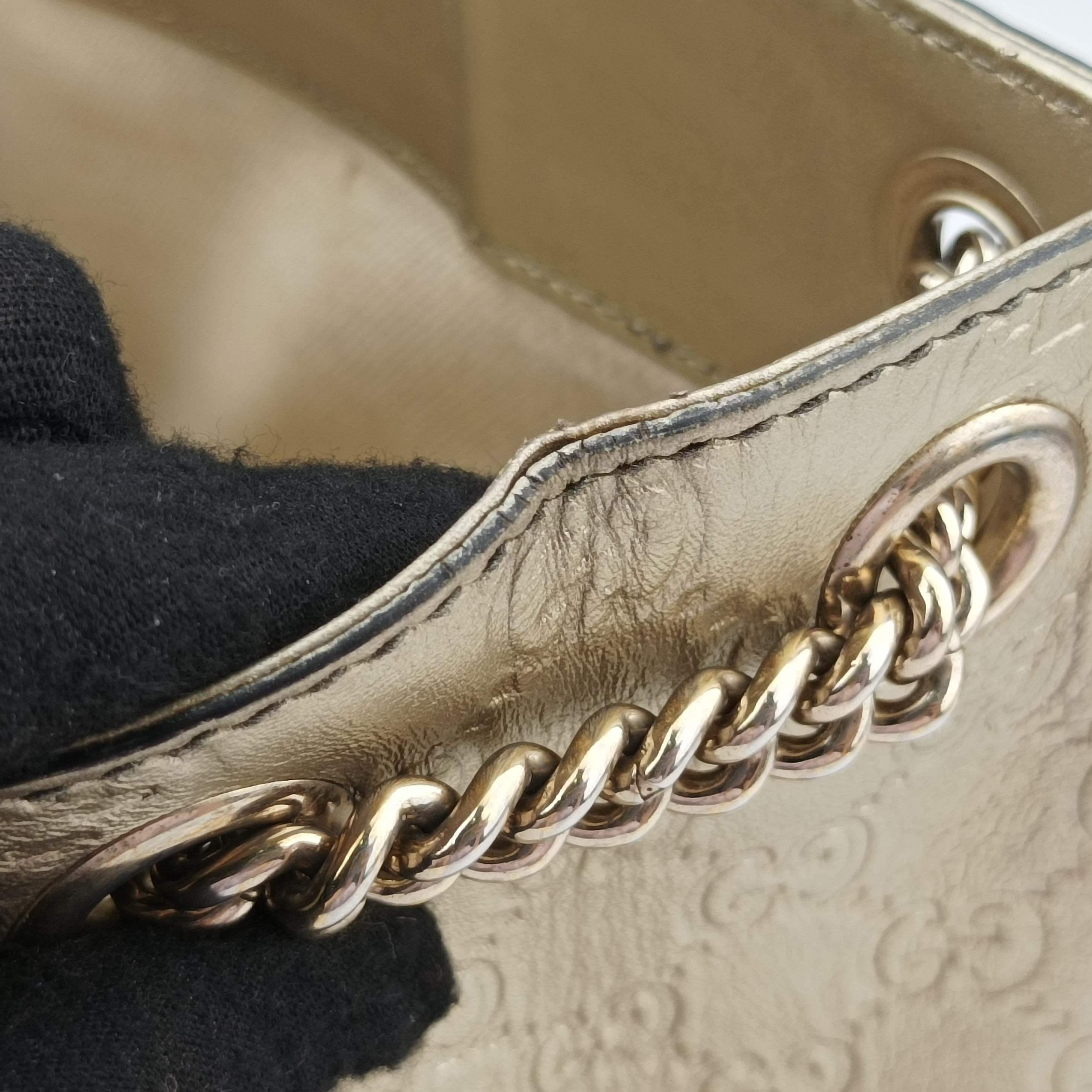 Emily Golden Leather 369621 Lot number unknownエミリー ゴールド レザー 369621 製番不明