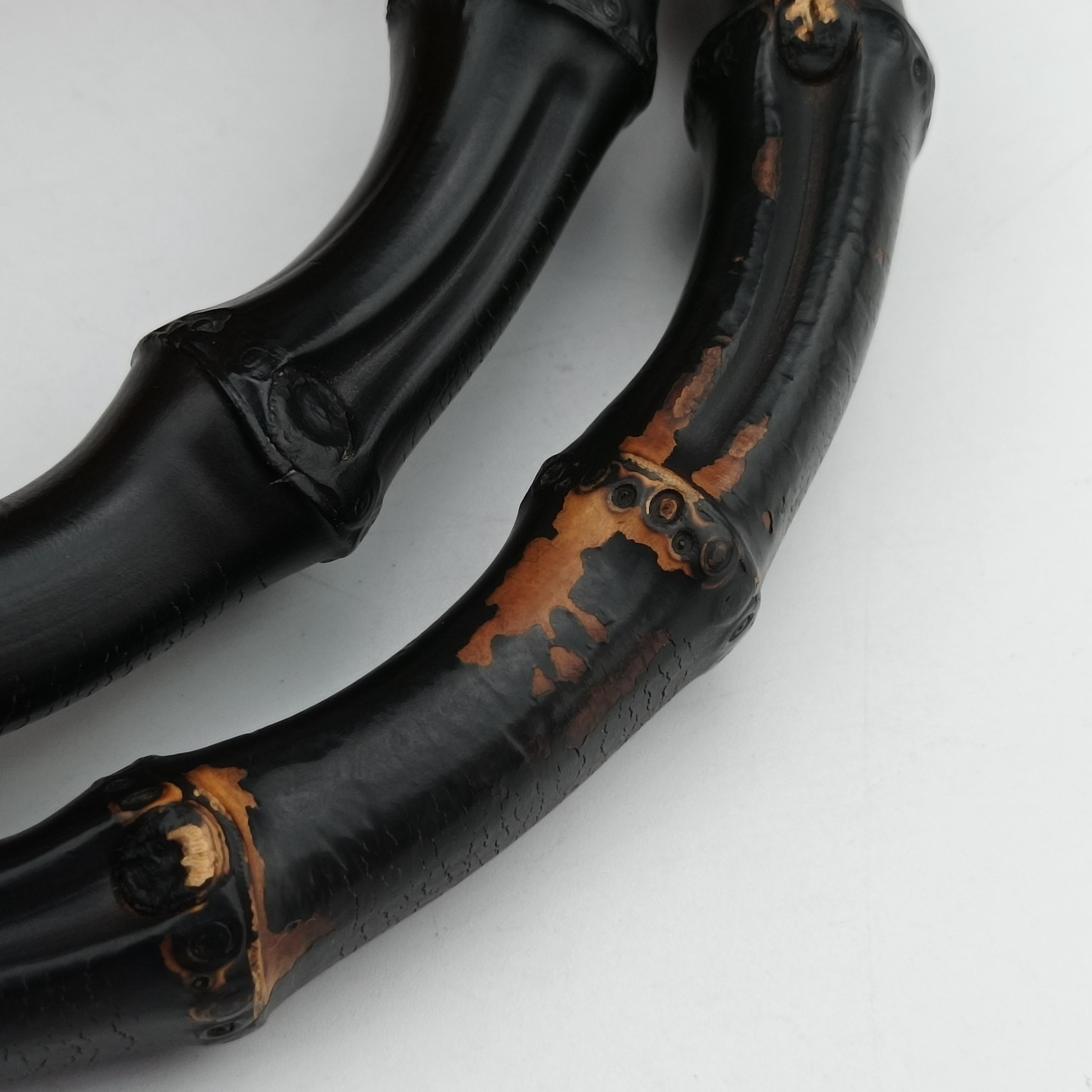 Bamboo Shopper Orange Leather 323660 I015887690バンブーショッパー オレンジ レザー 323660 I015887690