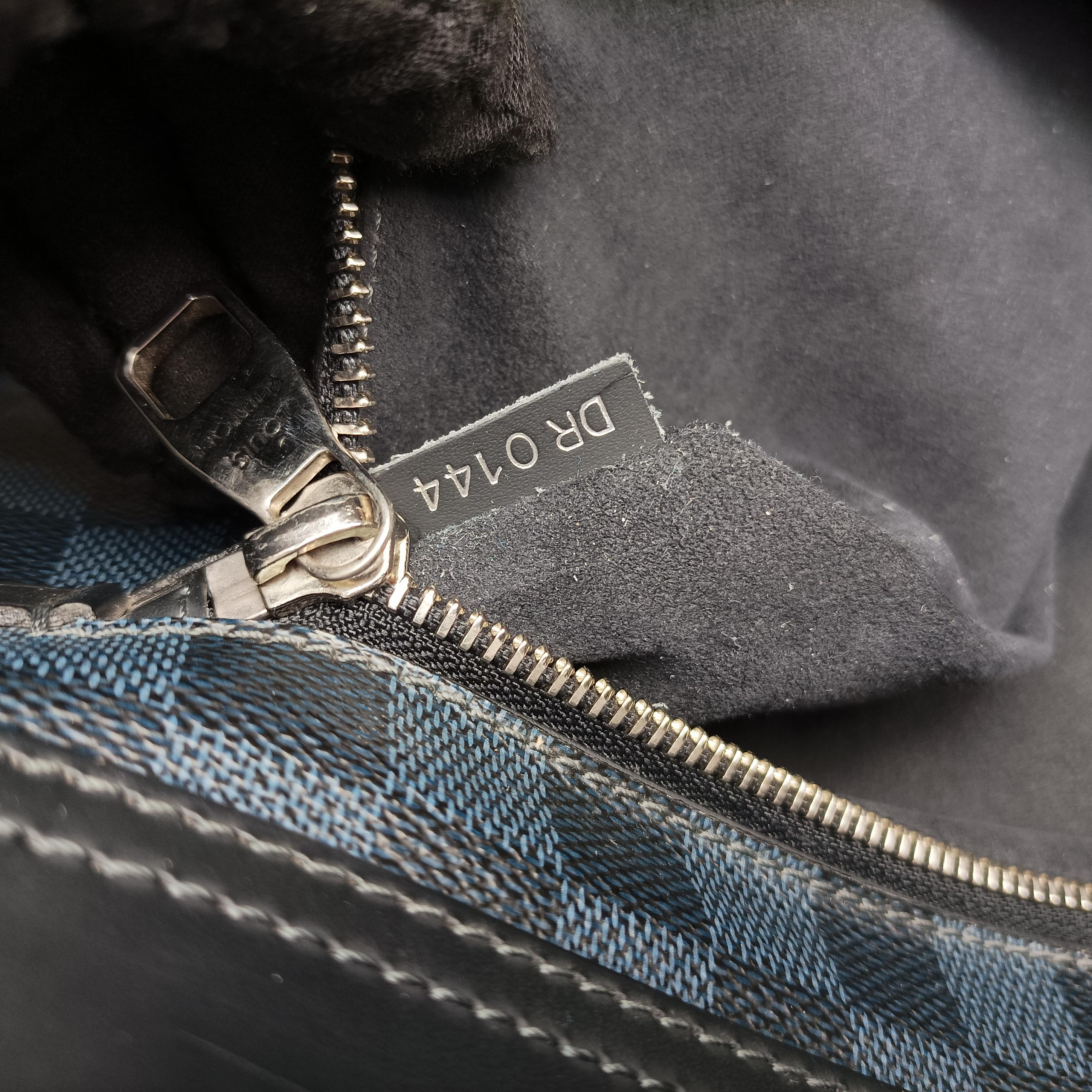 Messenger Greenwich Navy×Noir Damier Cobalt N41348 DR0144メッセンジャーグリニッジ ネイビー×ノワール ダミエ コバルト N41348 DR0144