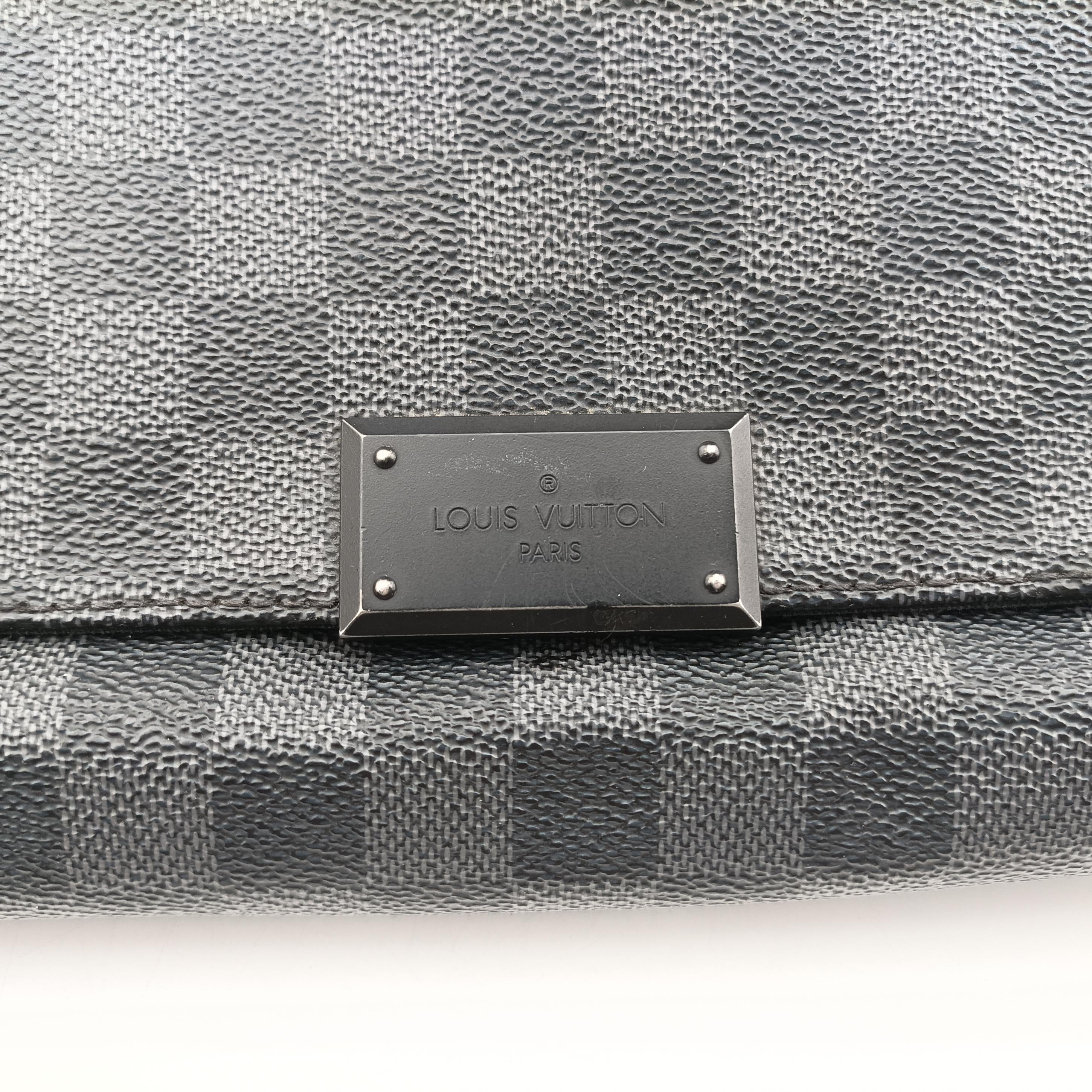 DANIEL MM Noir Damier GRAPHITE N58029 CA3173ダニエルMM ノワール ダミエ グラフィット N58029 CA3173